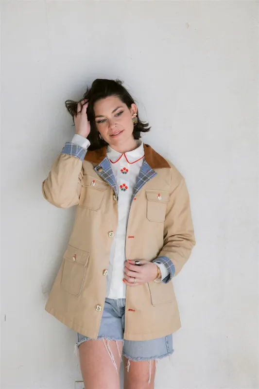 The Jasje Barn Coat sold by PWR MWN