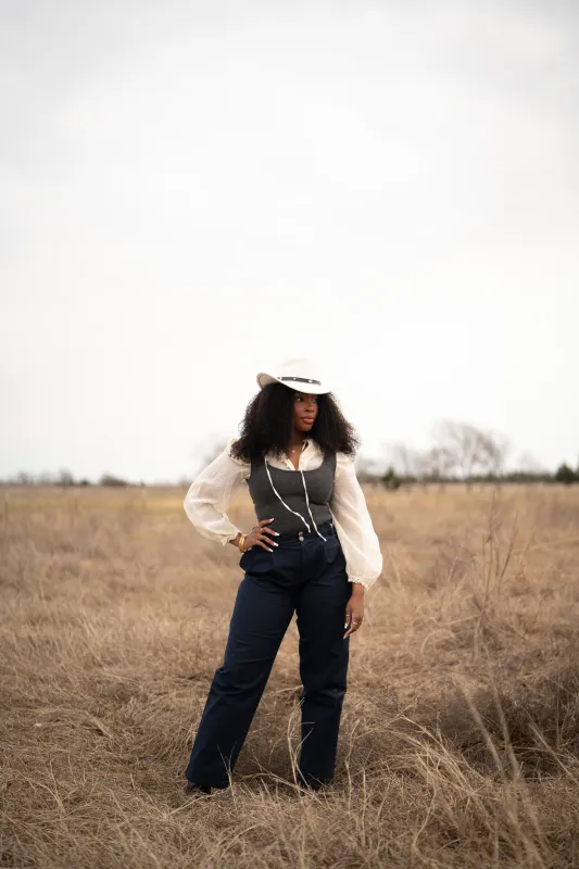 She Wears The Pants PWR WMN Trouser | Women's Work Pant sold by PWR MWN