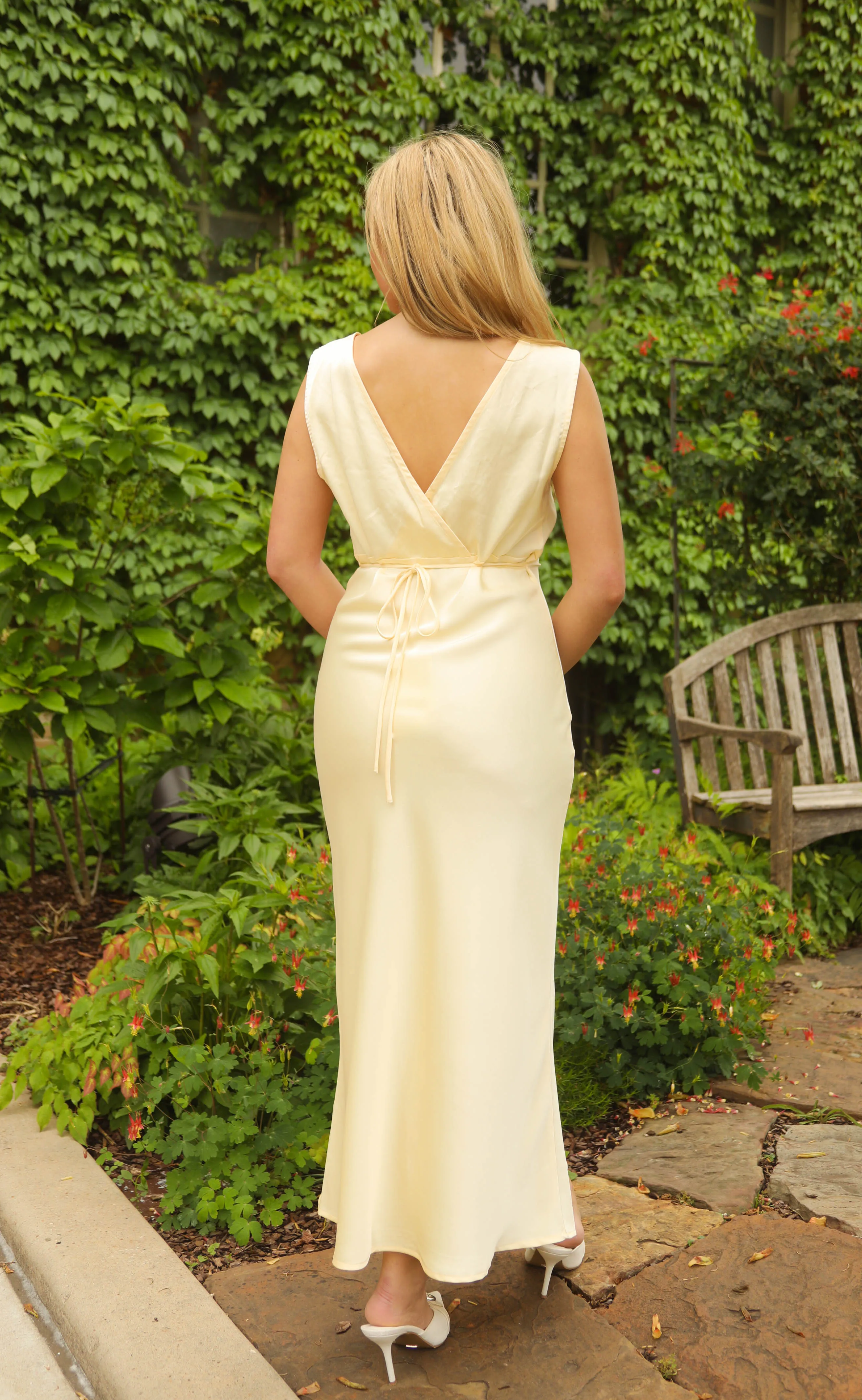 rhythm and blues maxi dress sold by RIFFRAFF product image thumbnail 5