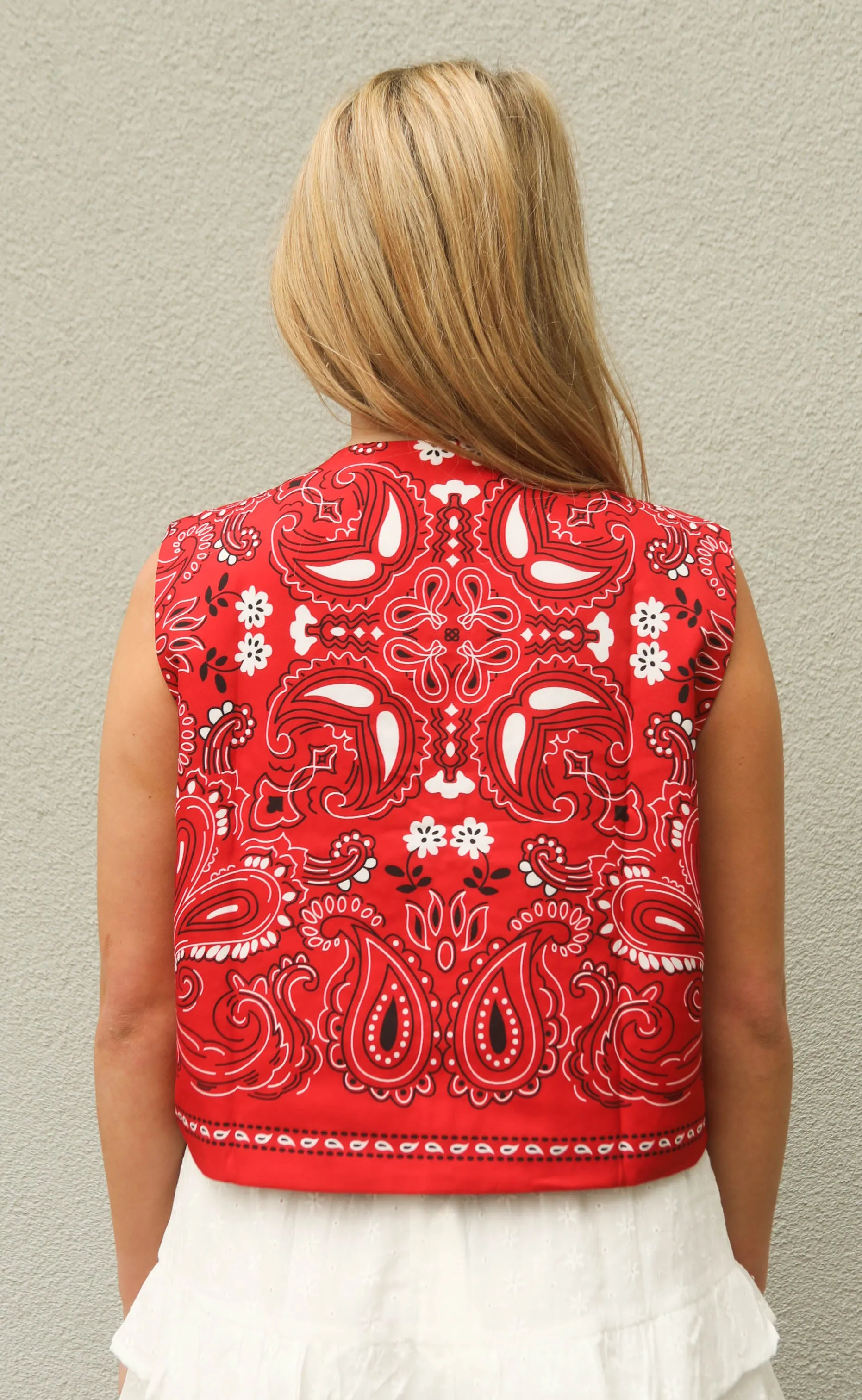 stagecoach bandana tie top sold by RIFFRAFF product image thumbnail 3