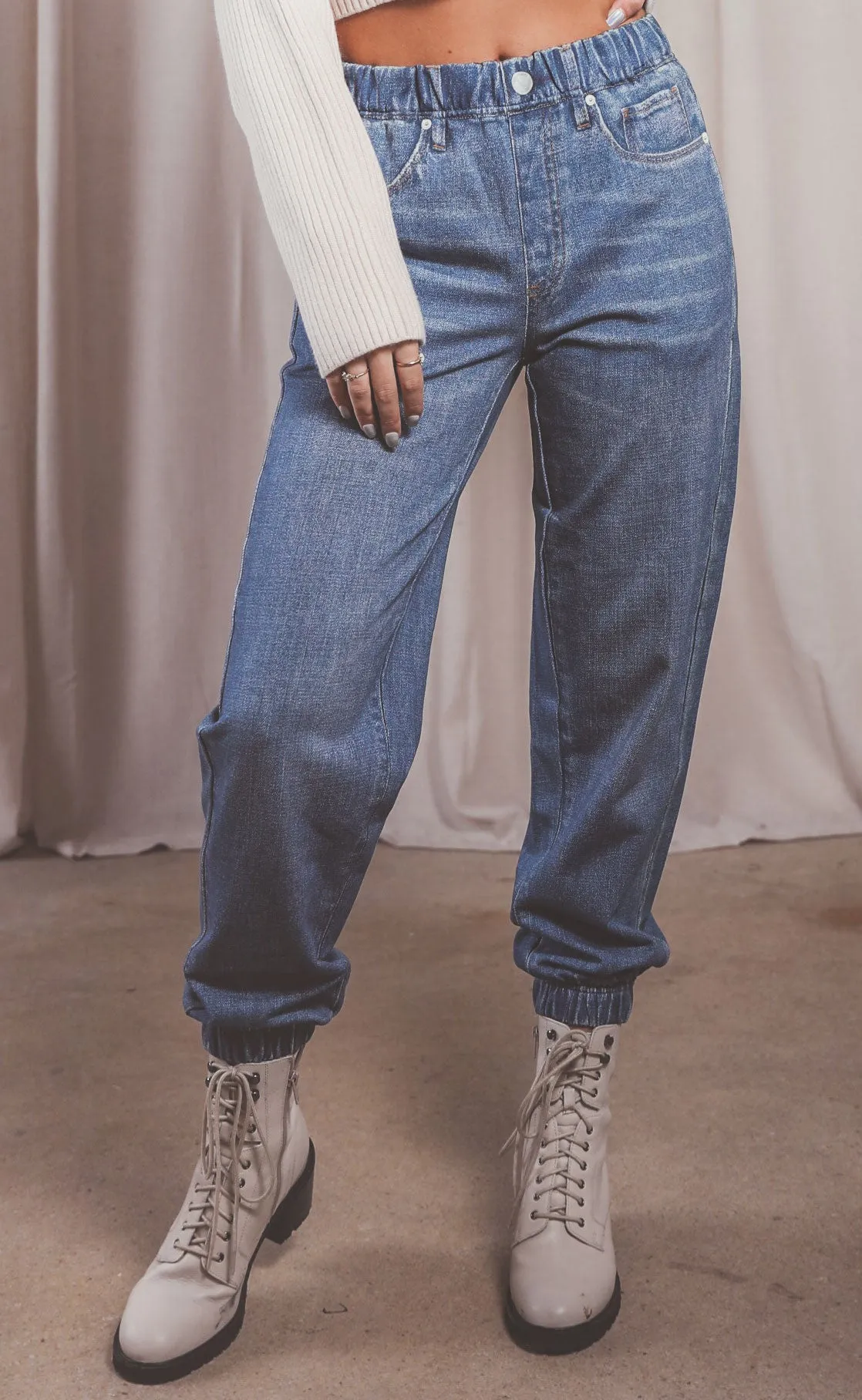 blank nyc: overthink it jogger sold by RIFFRAFF