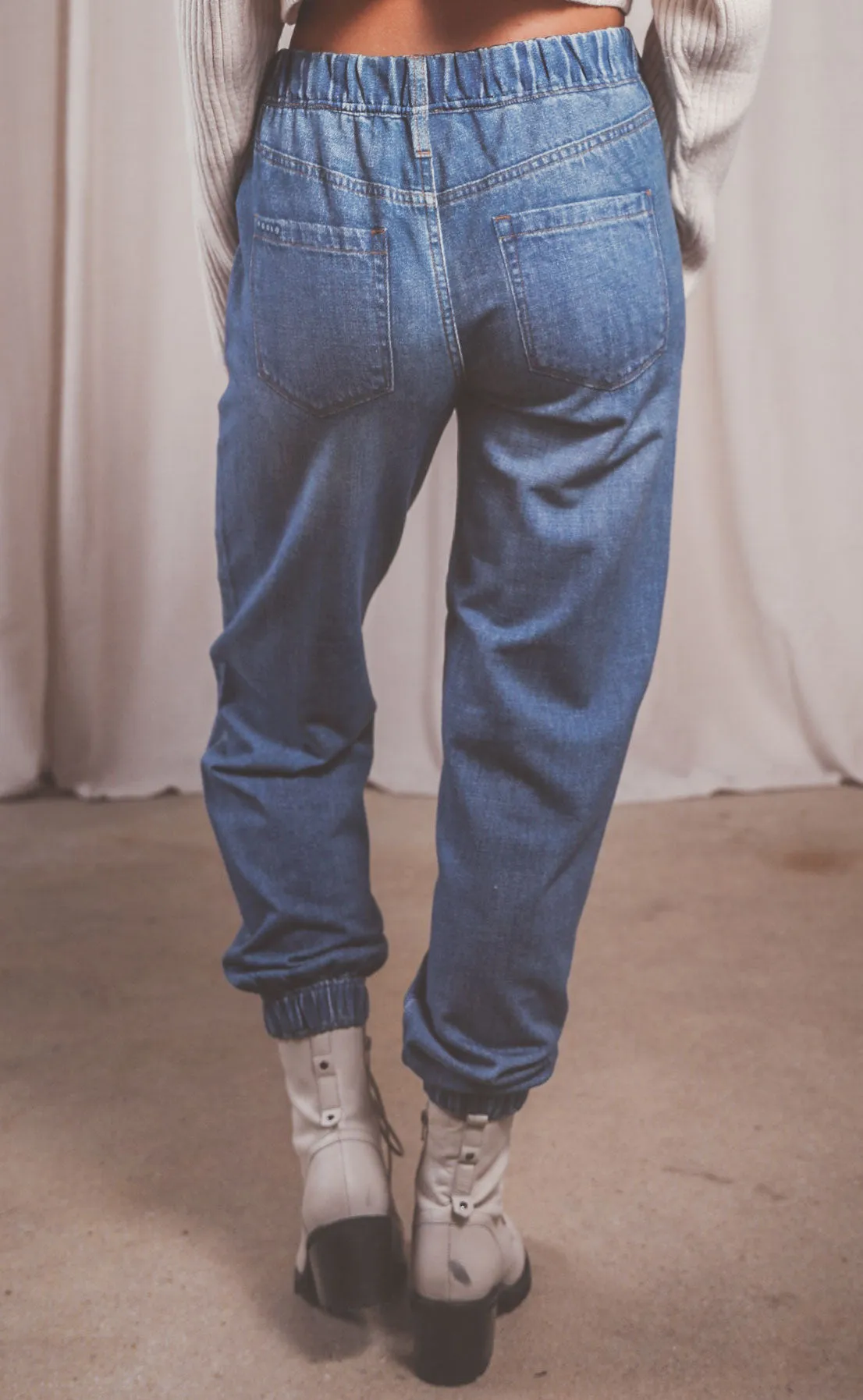 blank nyc: overthink it jogger sold by RIFFRAFF product image thumbnail 4