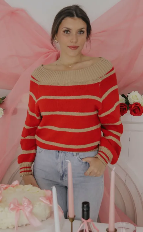 think of me sweater sold by RIFFRAFF