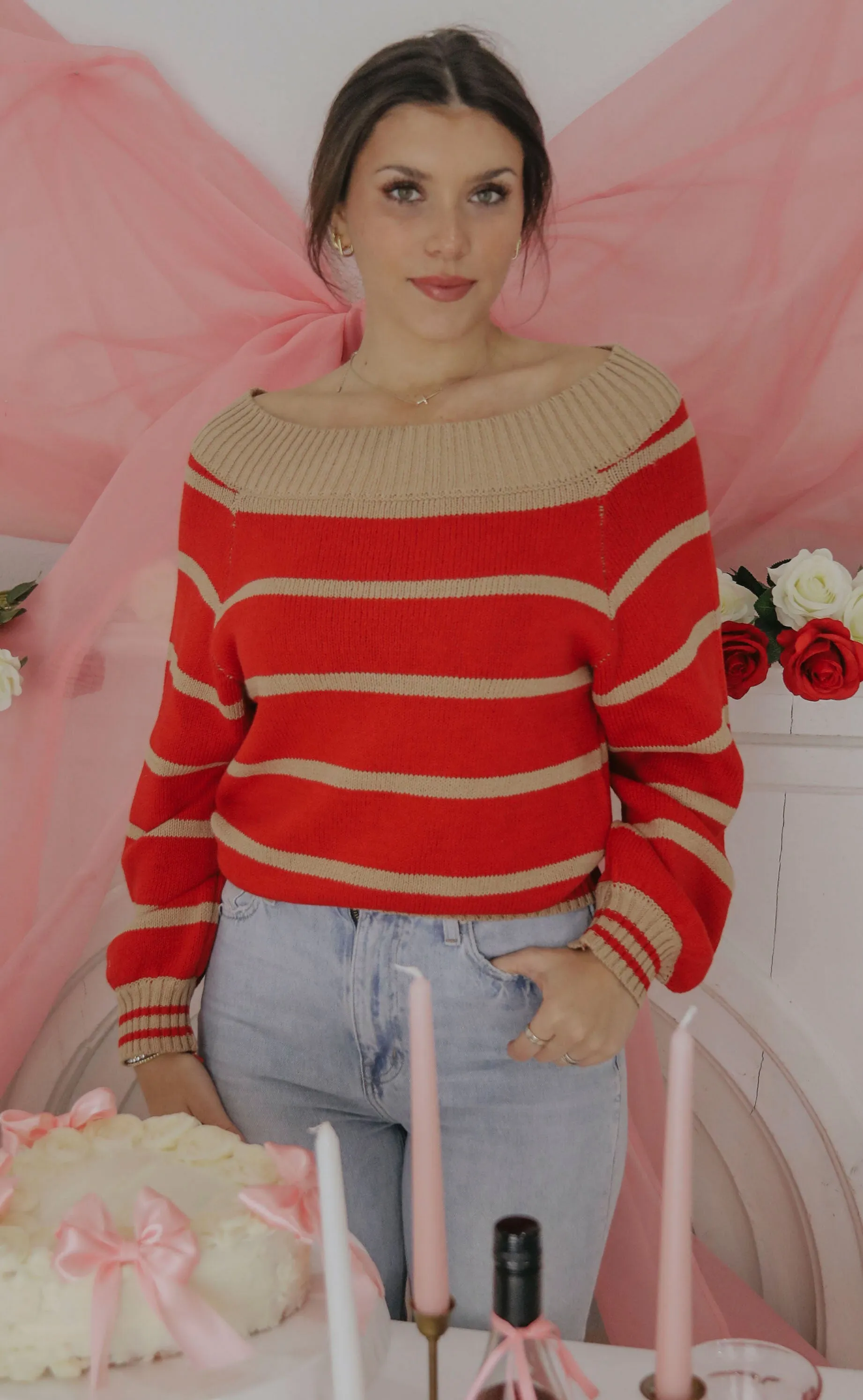 think of me sweater sold by RIFFRAFF