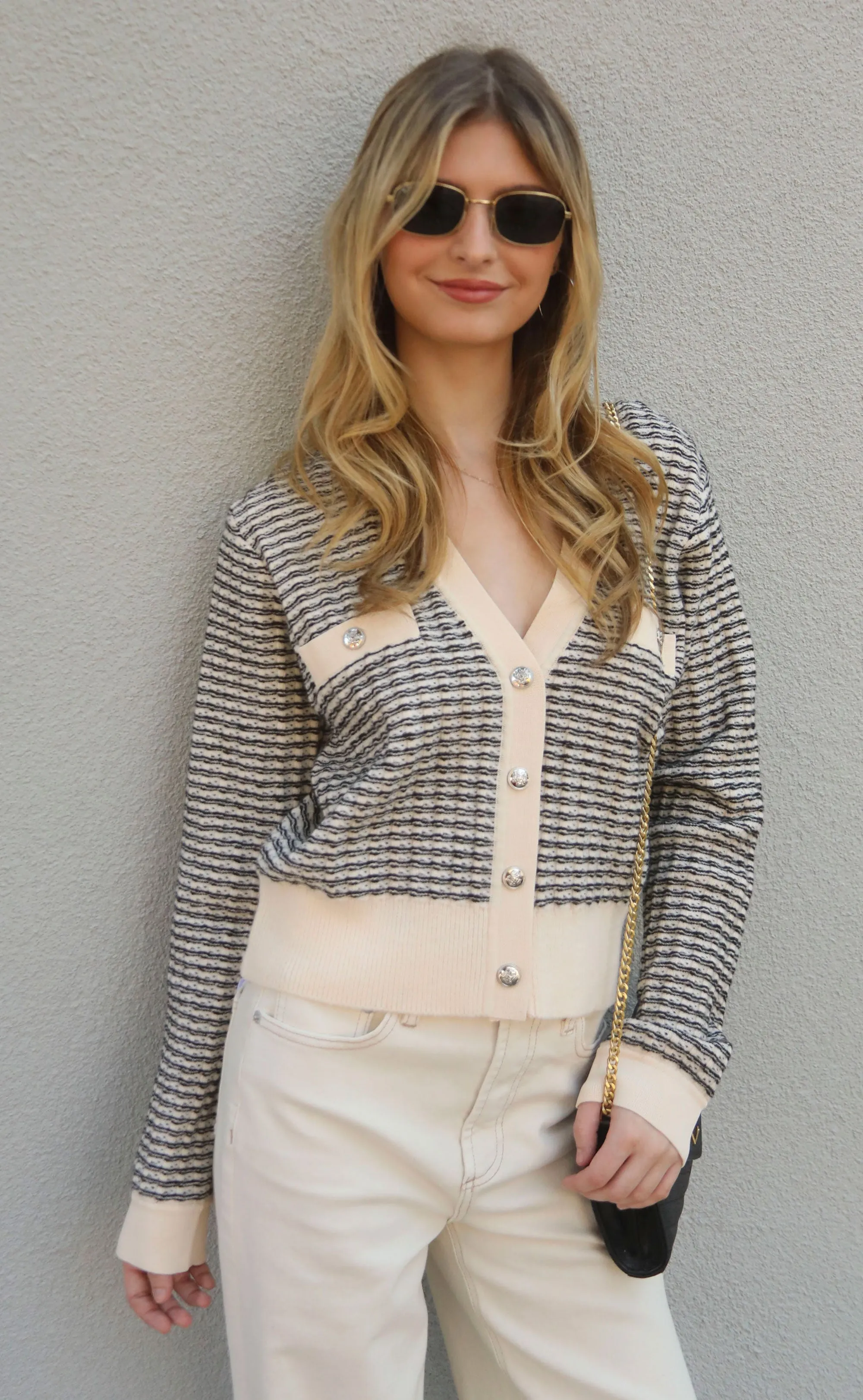 astr: ellory cardigan sold by RIFFRAFF product image thumbnail 2