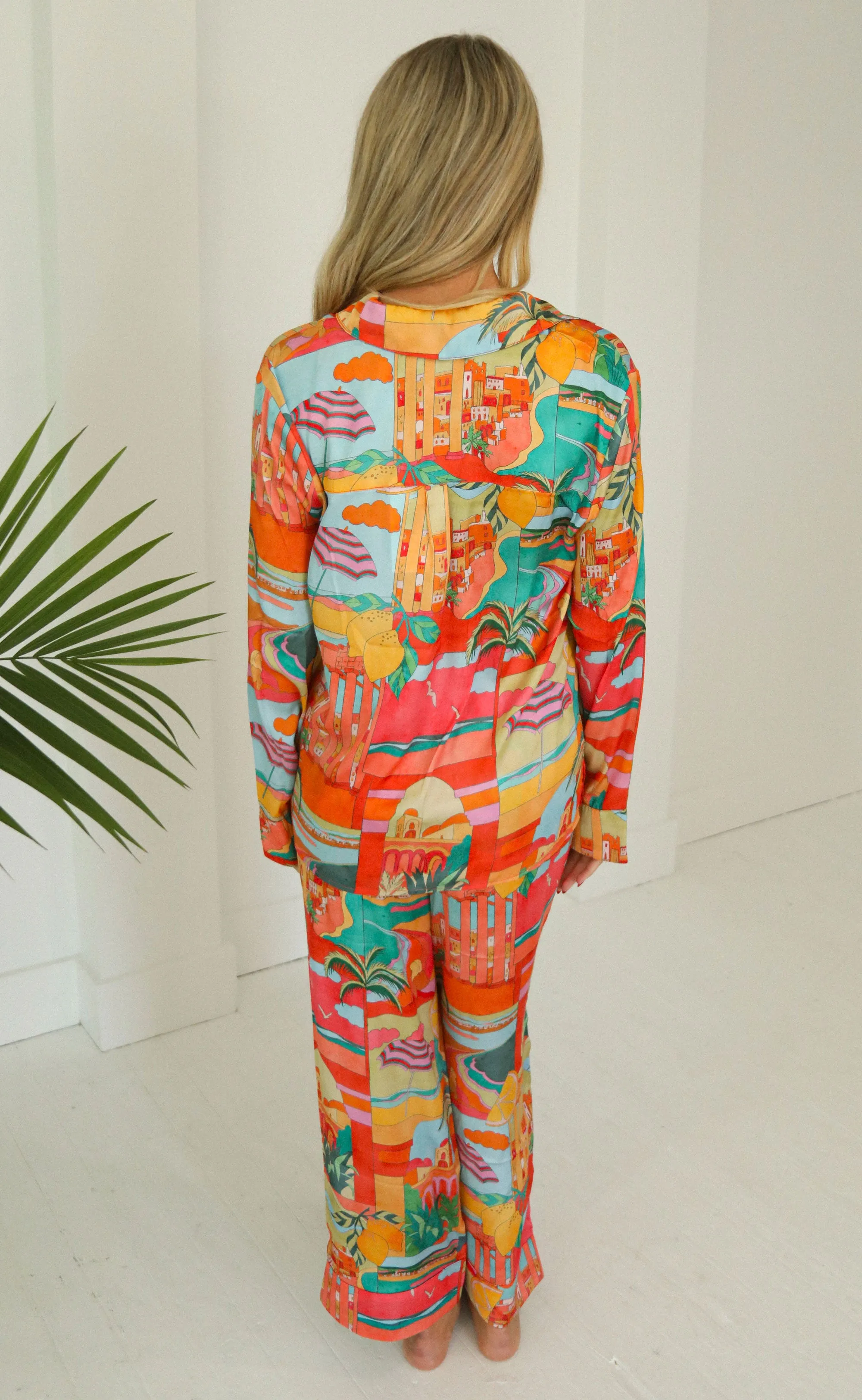 show me your mumu: early night pj set - postcards from italia sold by RIFFRAFF product image thumbnail 4