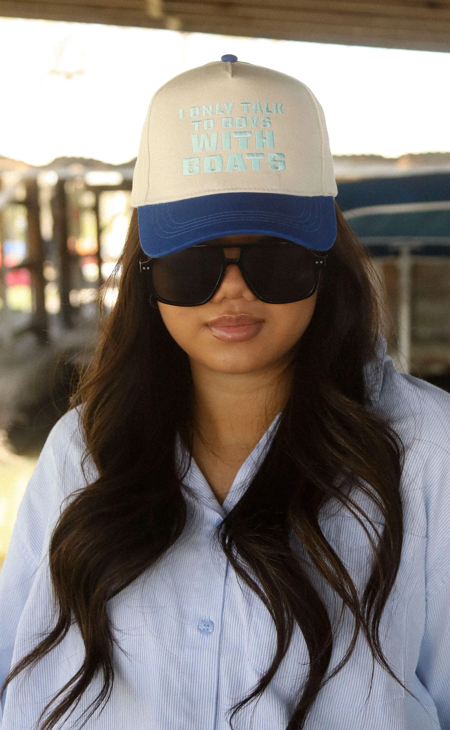 charlie southern: boys with boats trucker sold by RIFFRAFF