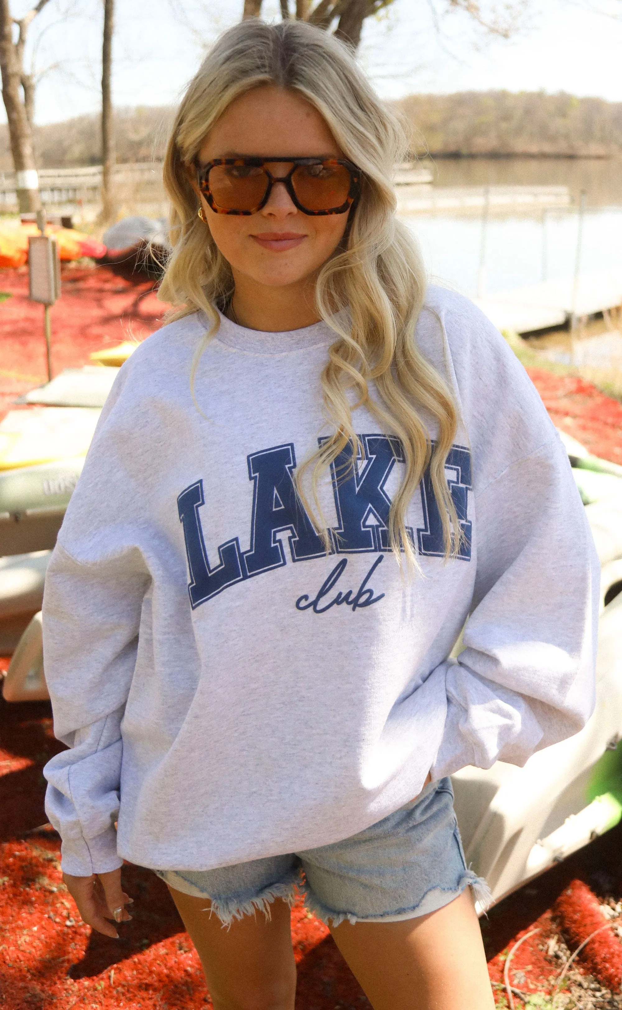 charlie southern: lake club crewneck sold by RIFFRAFF product image thumbnail 3