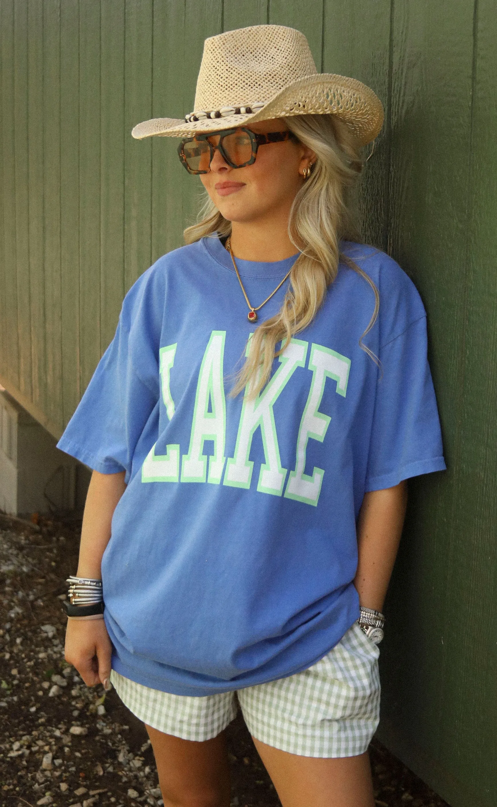 charlie southern: classic lake tee - blue sold by RIFFRAFF product image thumbnail 4