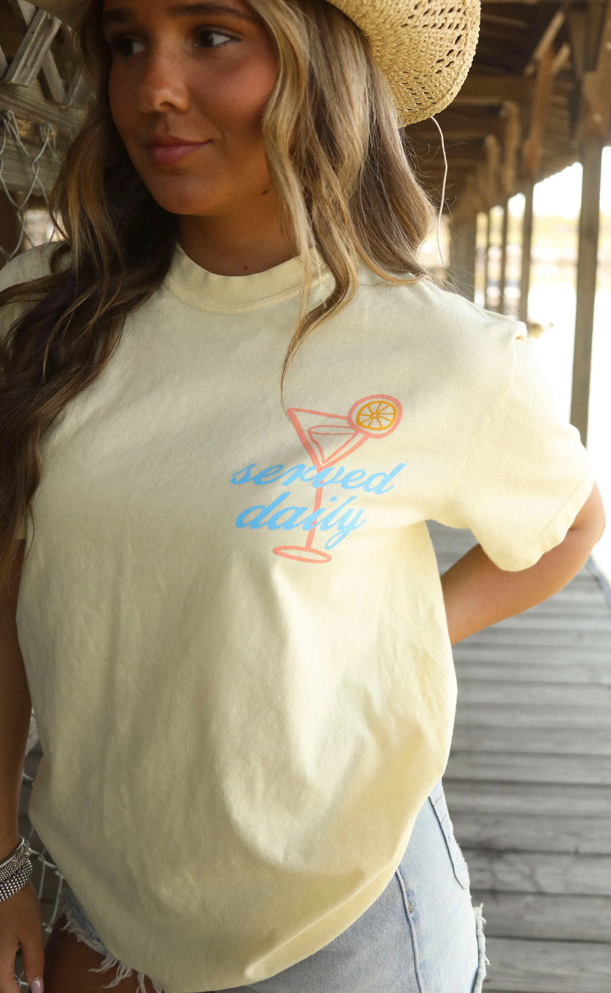 charlie southern: docktails tee sold by RIFFRAFF product image thumbnail 4