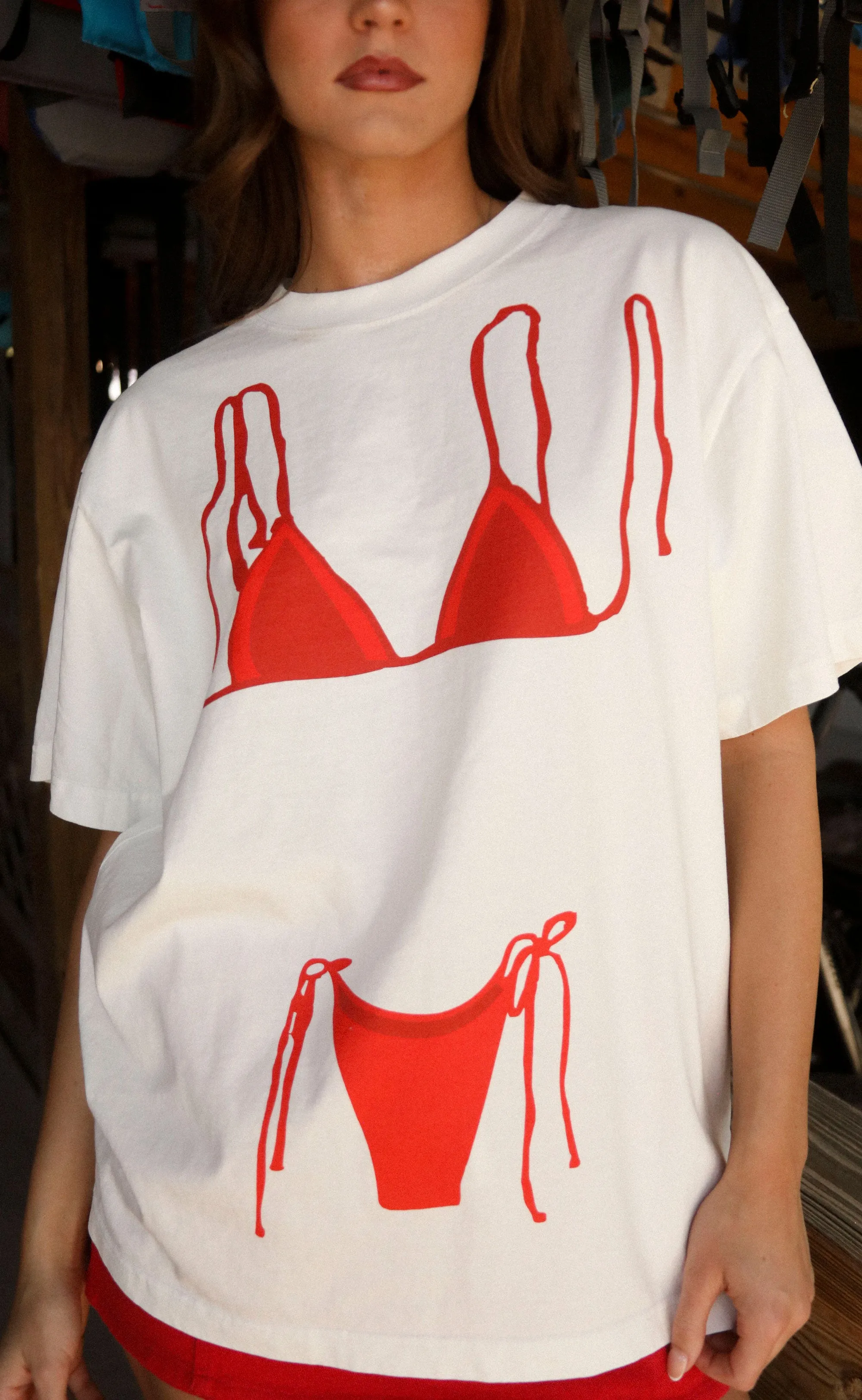 charlie southern: bikini tee sold by RIFFRAFF product image thumbnail 2
