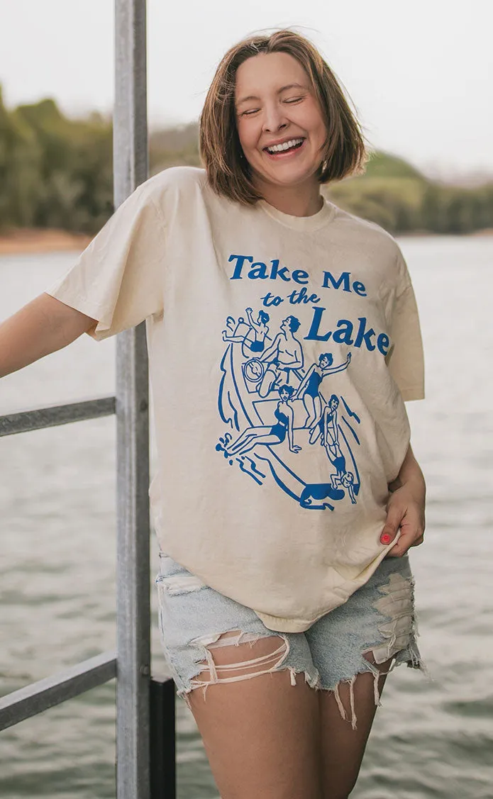 jo johnson: take me to the lake tee sold by RIFFRAFF product image thumbnail 2