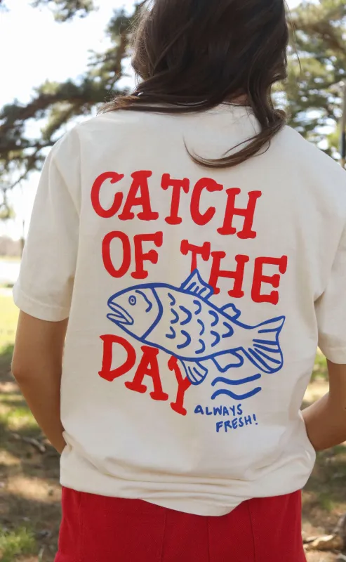 charlie southern: catch of the day t shirt sold by RIFFRAFF