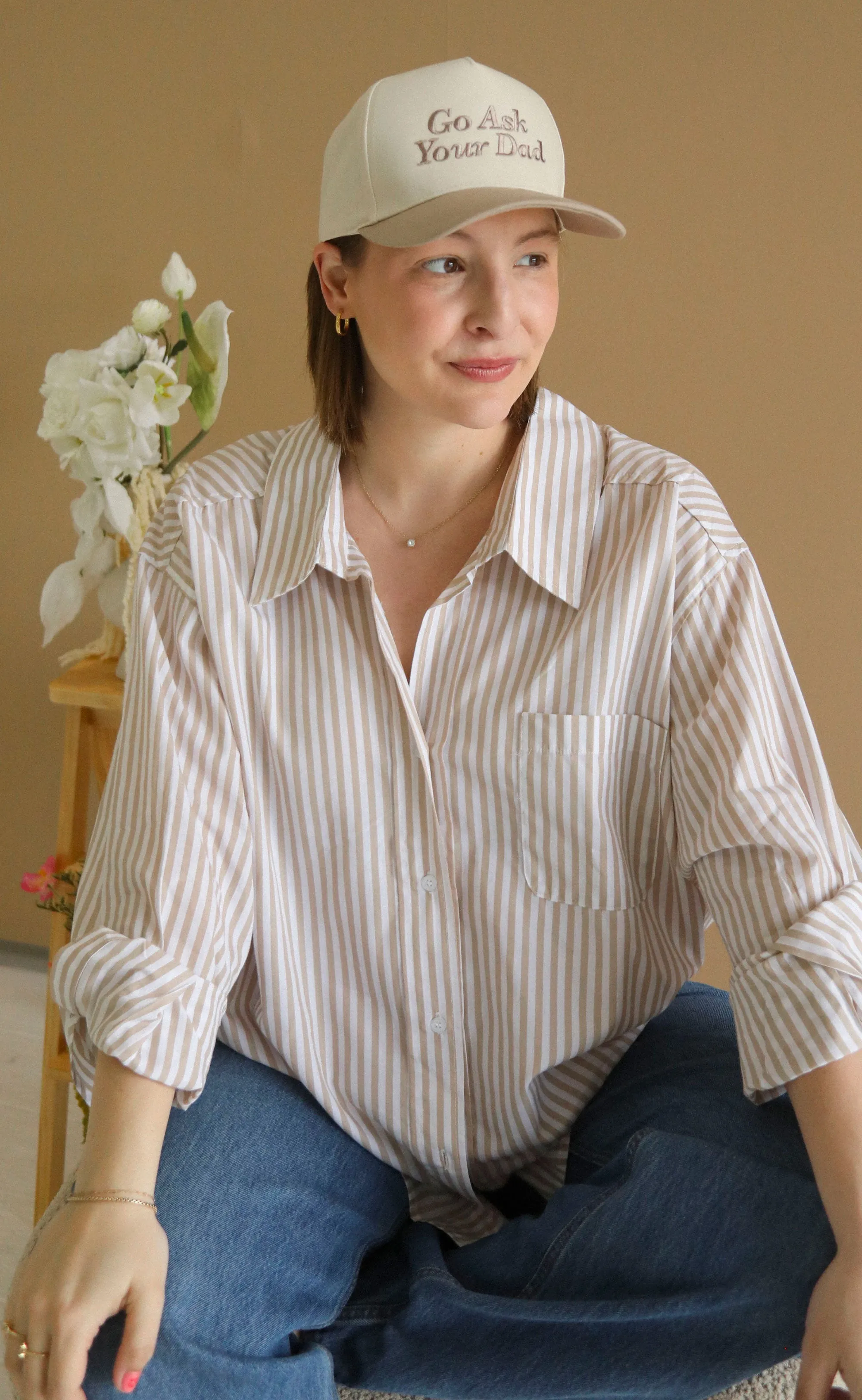 friday + saturday: go ask your dad trucker sold by RIFFRAFF product image thumbnail 4