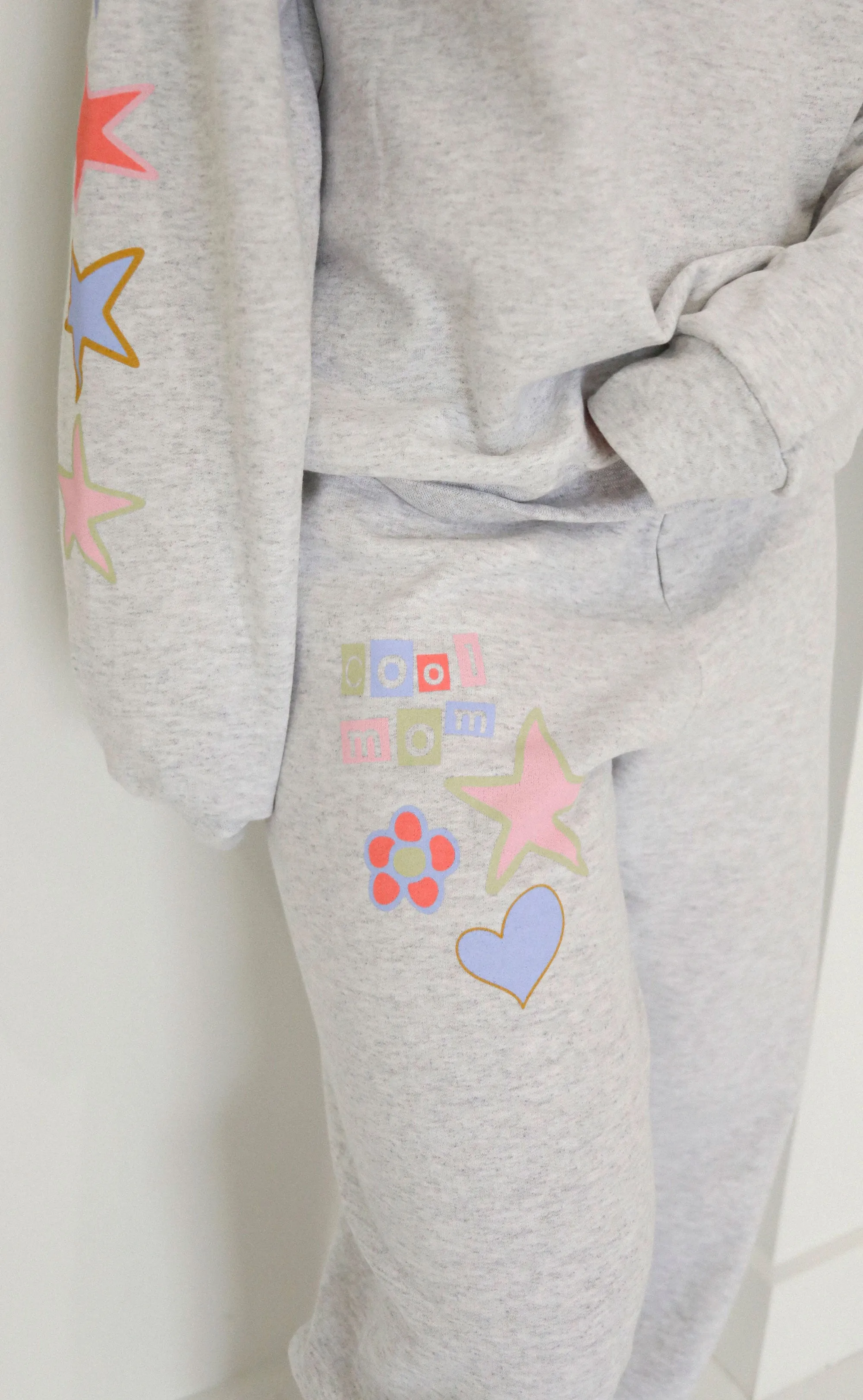 friday + saturday: cool mom sweatpants sold by RIFFRAFF product image thumbnail 2