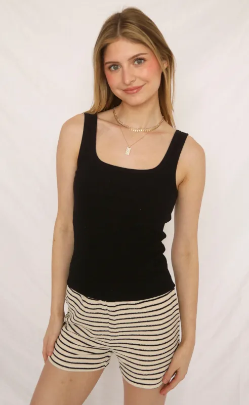 z supply: danya tank - black sold by RIFFRAFF