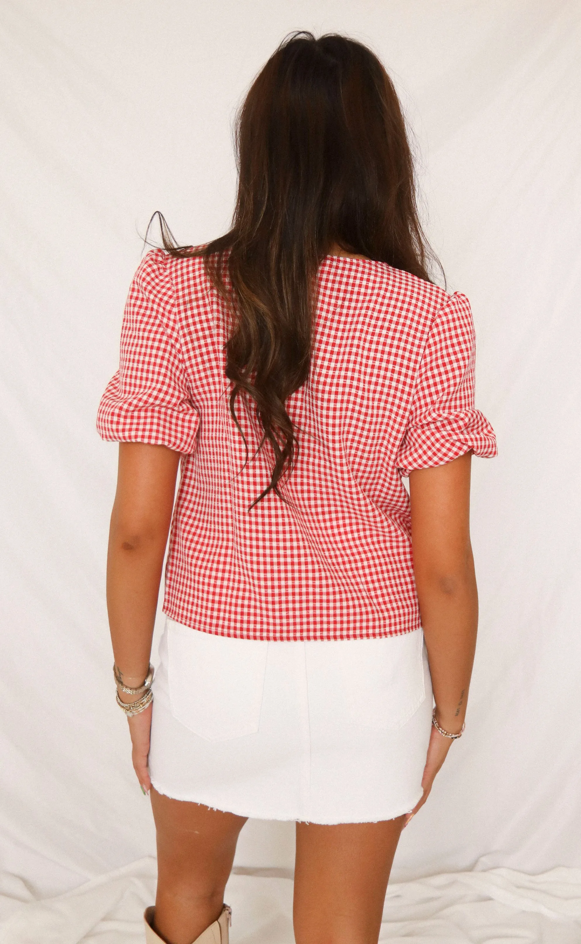 pistola: kat vintage skirt - luxe white sold by RIFFRAFF product image thumbnail 3