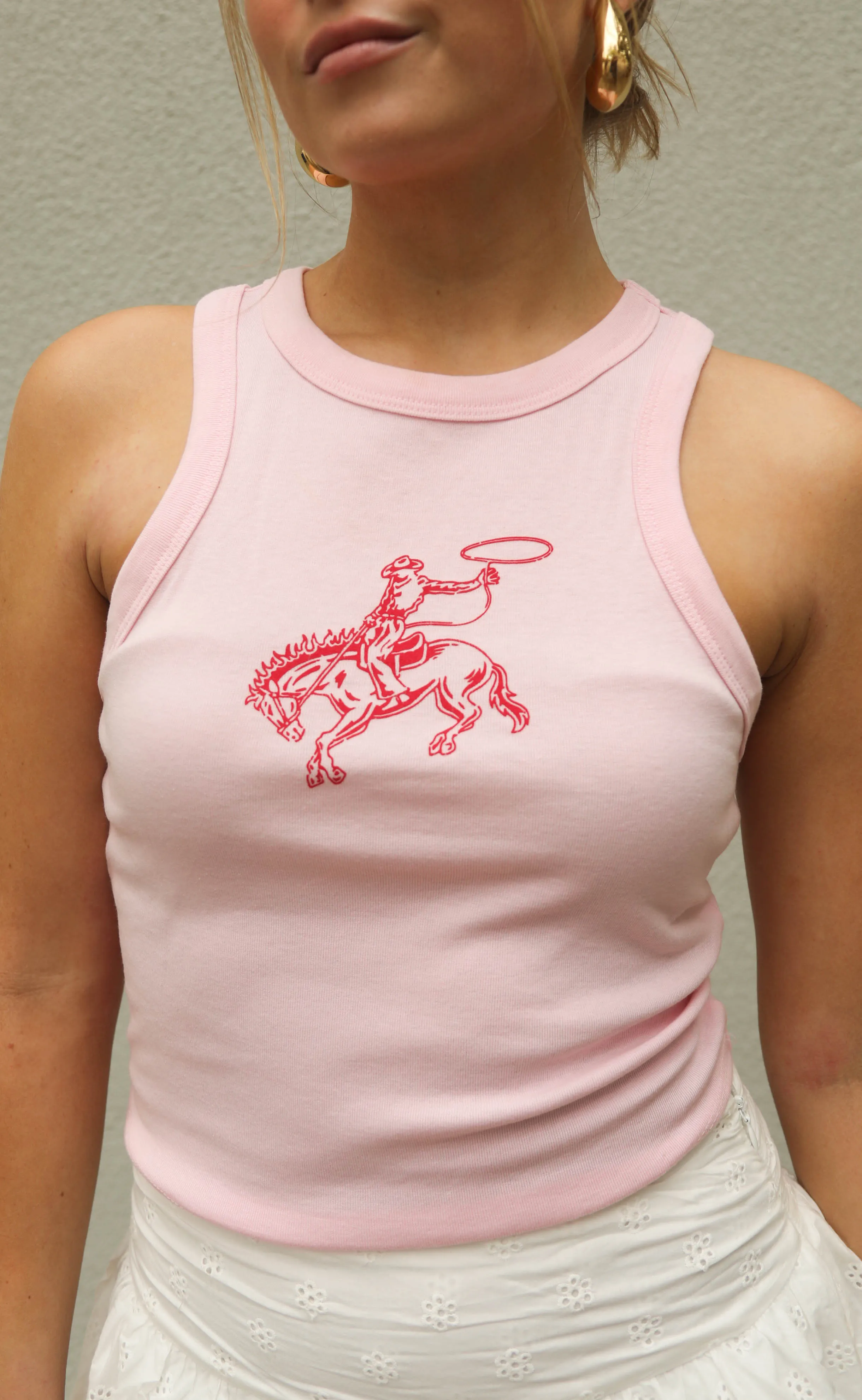 charlie southern: rodeo queen tank sold by RIFFRAFF product image thumbnail 2