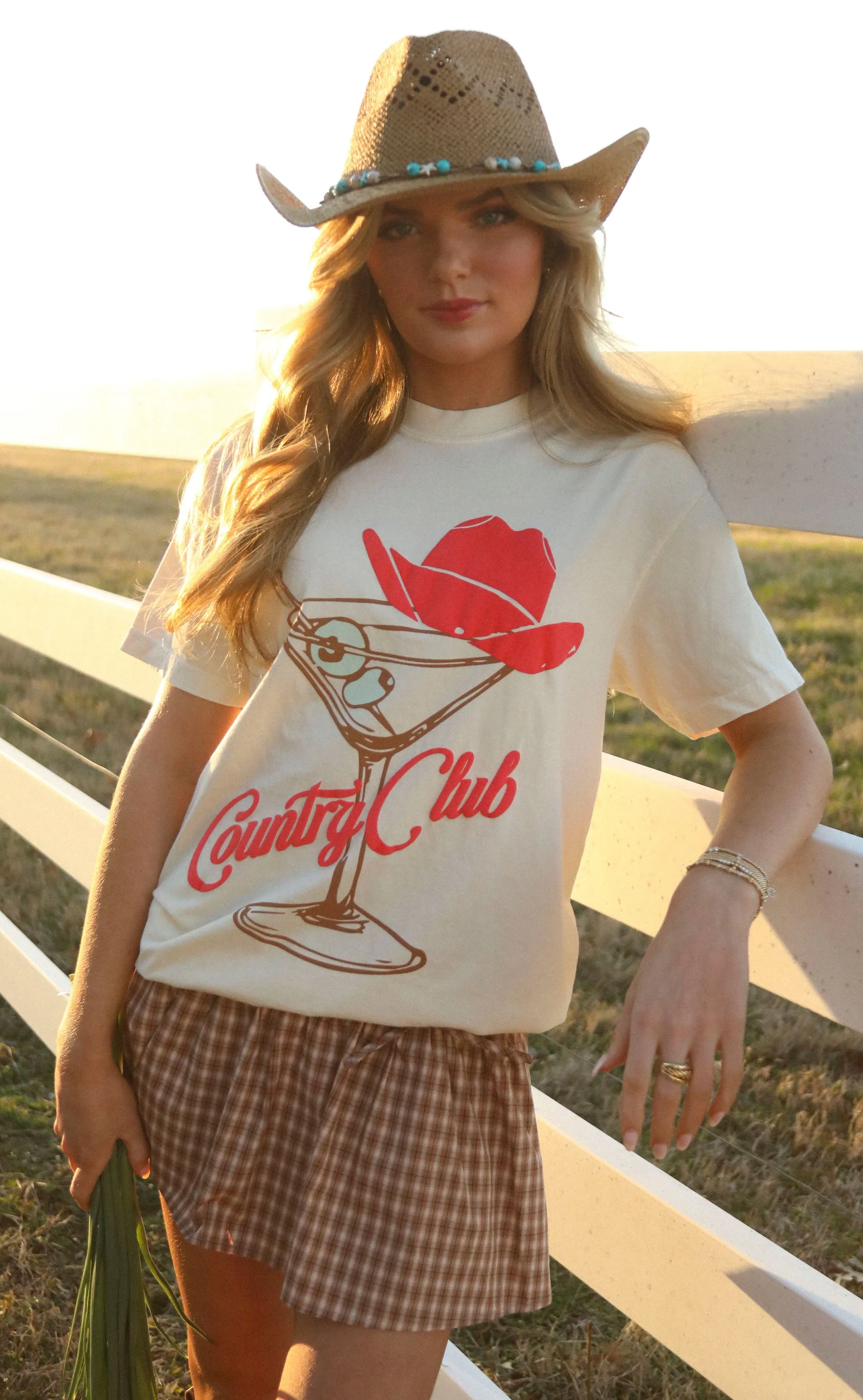 charlie southern: country club martini tee sold by RIFFRAFF
