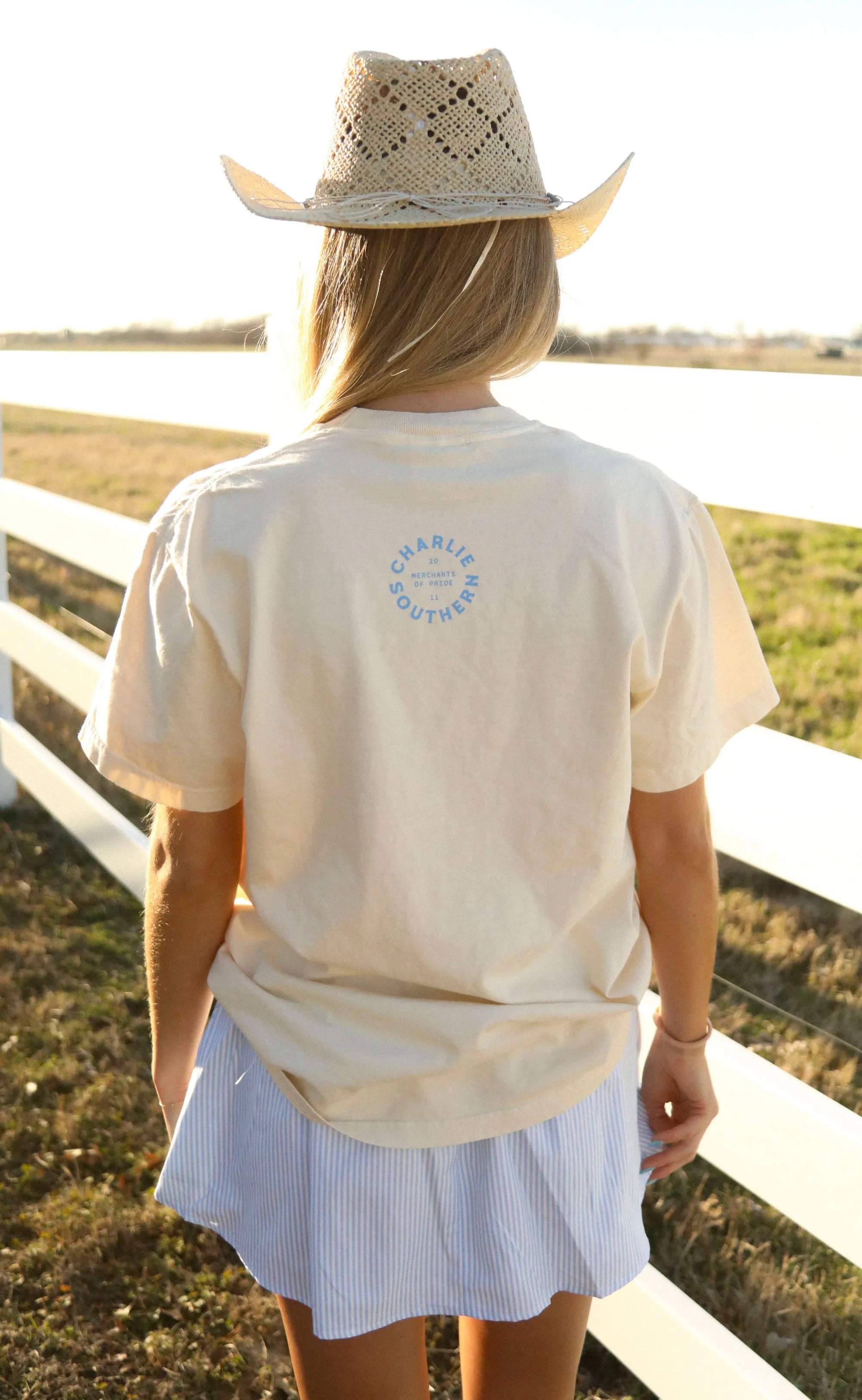 charlie southern: rodeo forever tee - cream sold by RIFFRAFF product image thumbnail 4