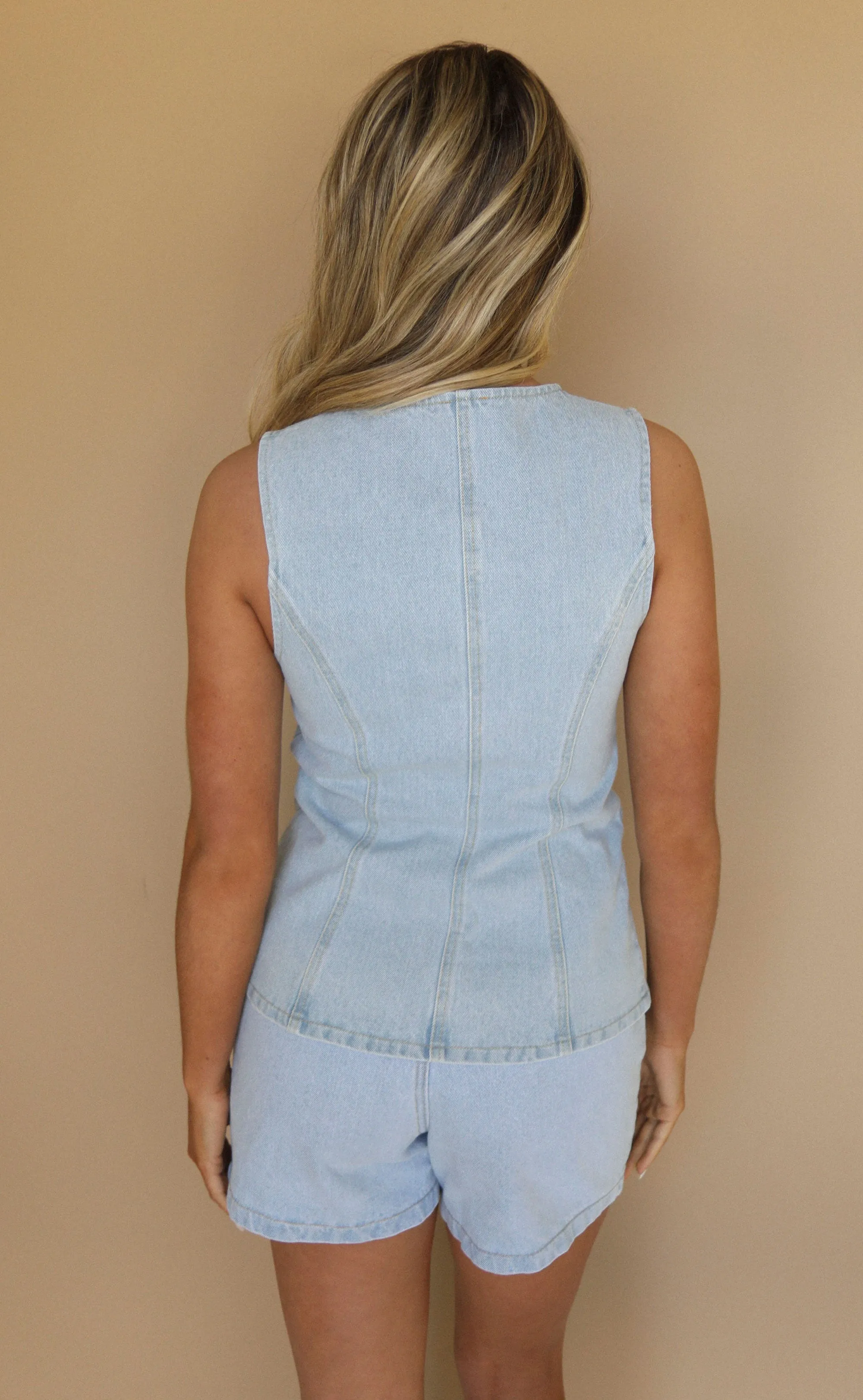 daydreaming denim set - lightwash sold by RIFFRAFF product image thumbnail 3