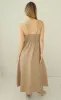 z supply: beachside midi dress - iced coffee sold by RIFFRAFF