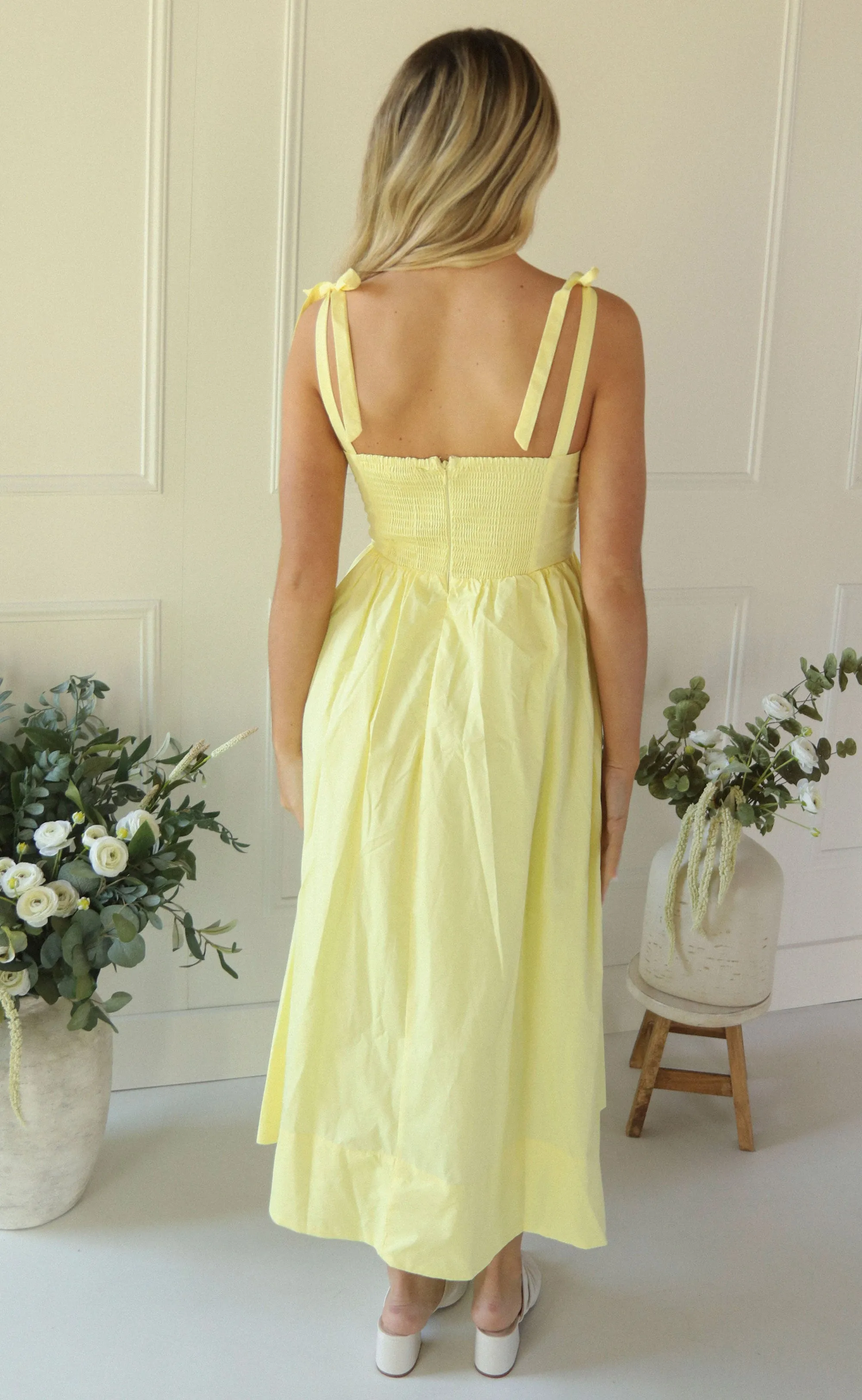 astr: helia dress - lemon sold by RIFFRAFF product image thumbnail 3