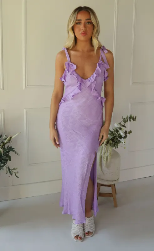 astr: sorbae dress - lilac made by Astr