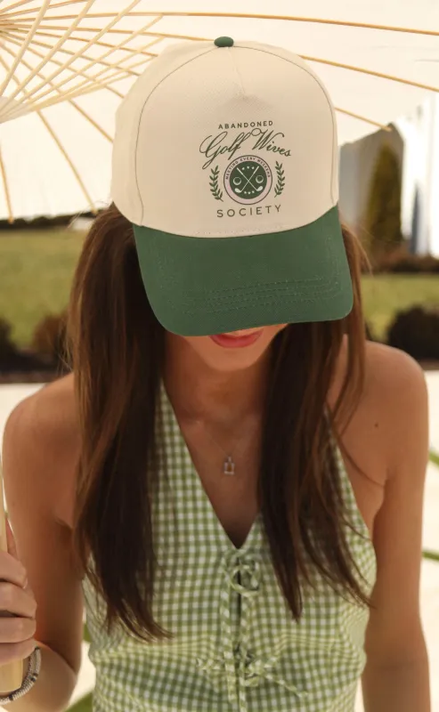 friday + saturday: golf wives trucker sold by RIFFRAFF