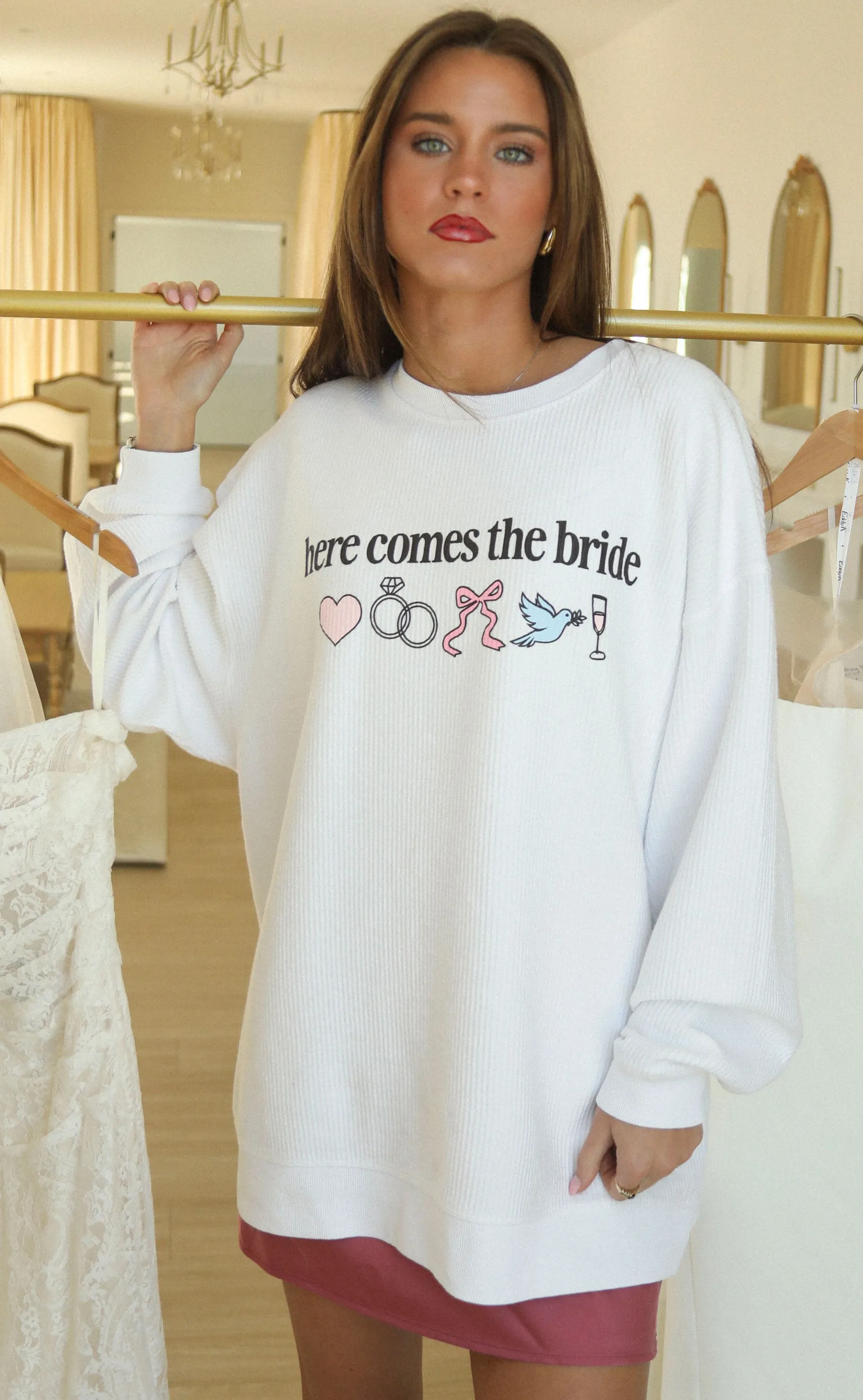 friday + saturday: here comes the bride cord sold by RIFFRAFF