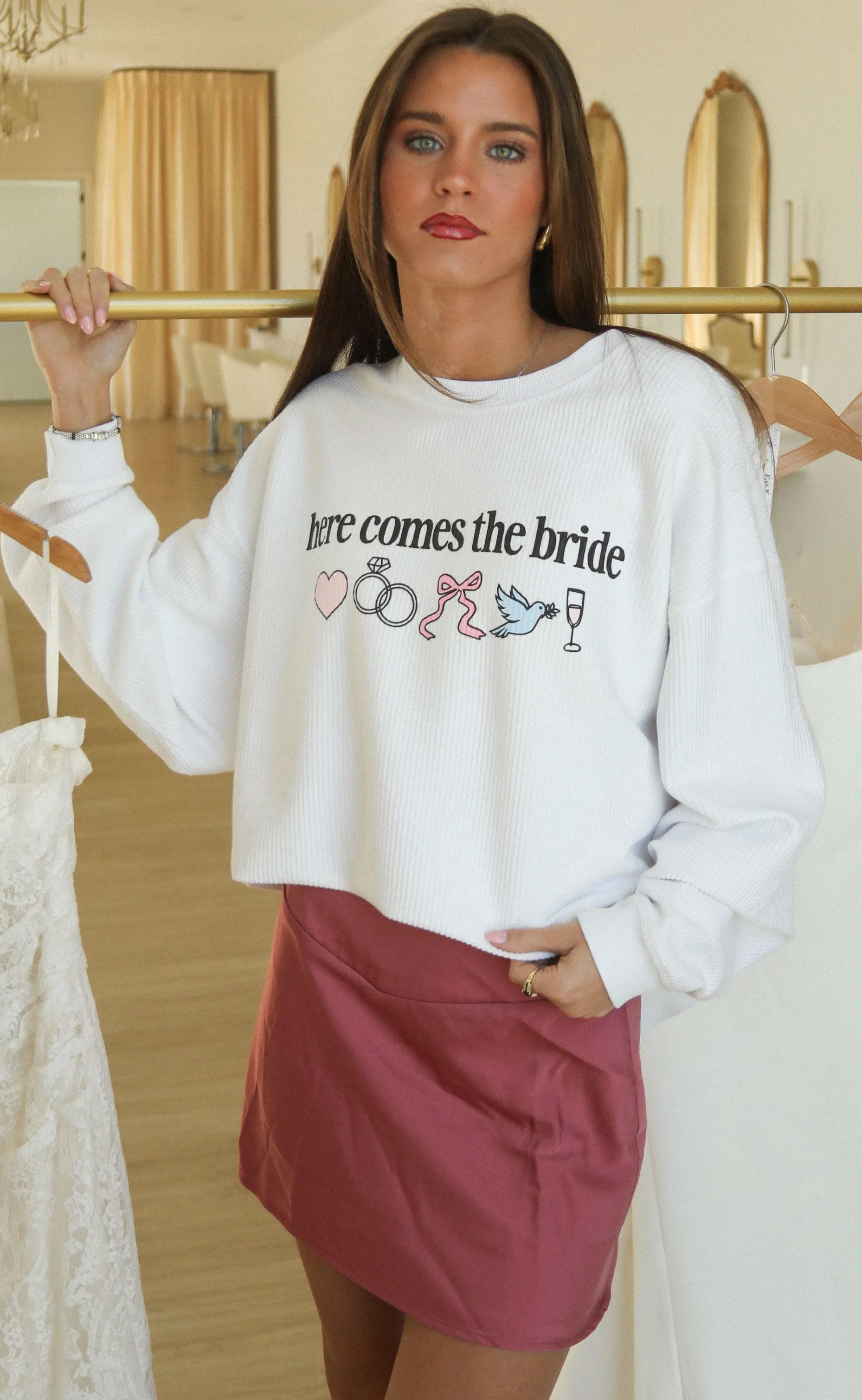 friday + saturday: here comes the bride cord sold by RIFFRAFF product image thumbnail 4