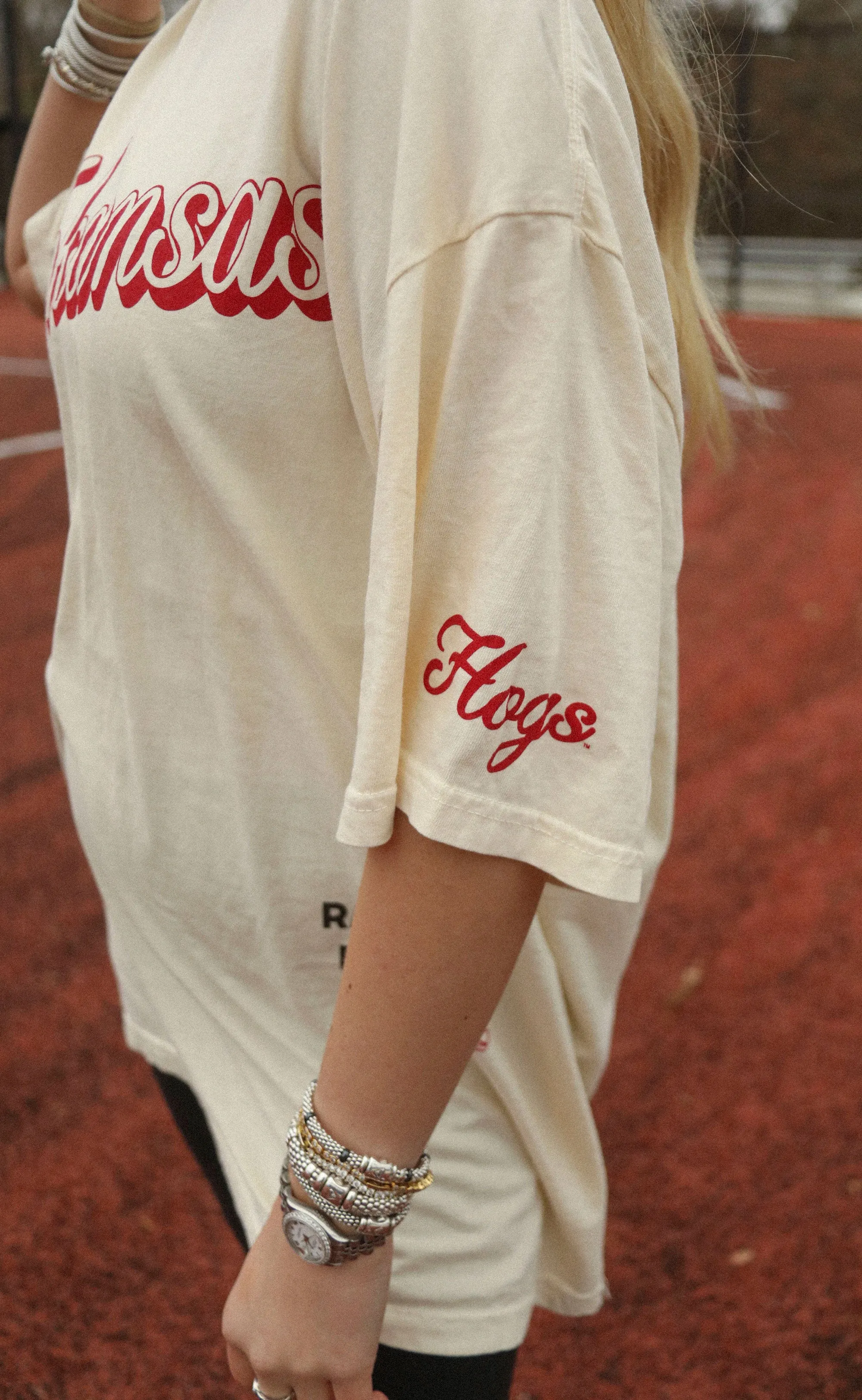 charlie southern: arkansas baseball script tee sold by RIFFRAFF product image thumbnail 3