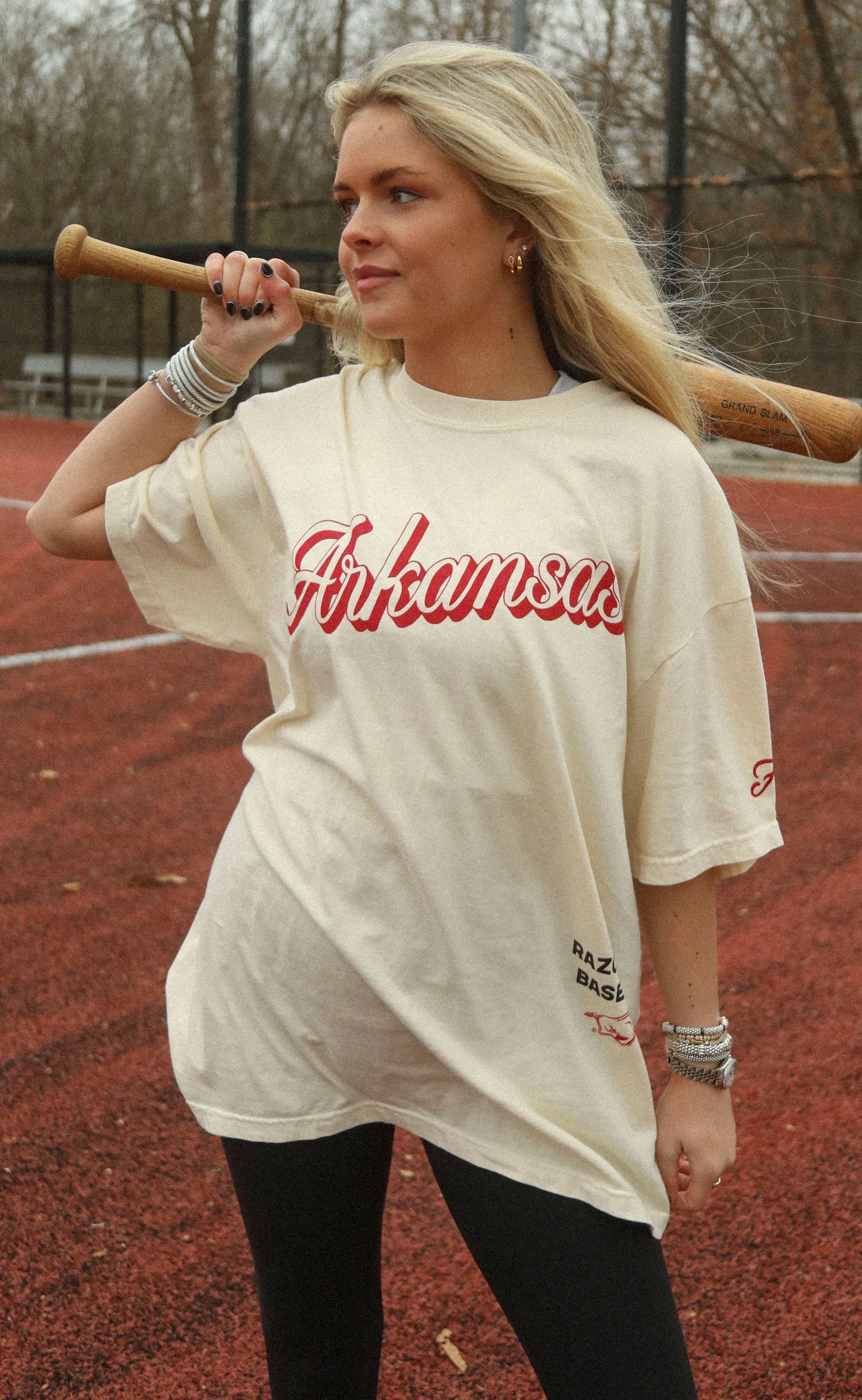 charlie southern: arkansas baseball script tee sold by RIFFRAFF product image thumbnail 4