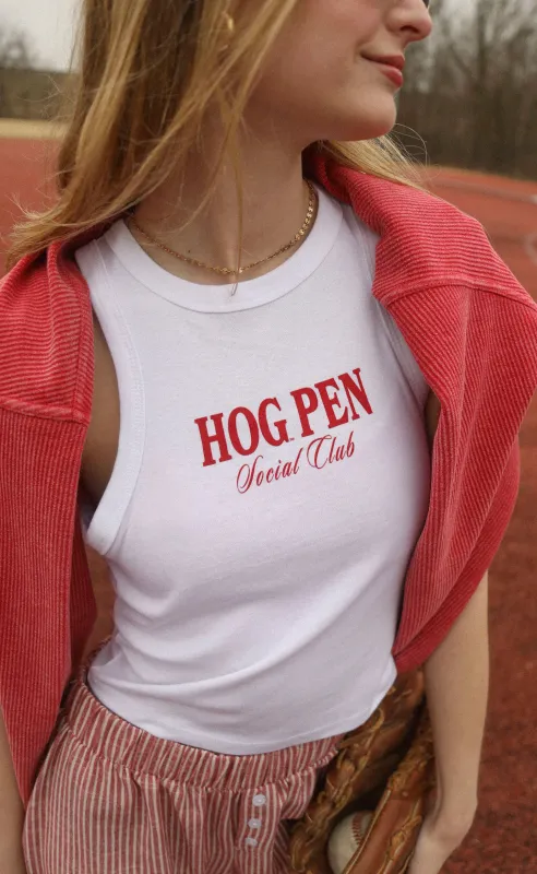 charlie southern: hog pen social club tank sold by RIFFRAFF