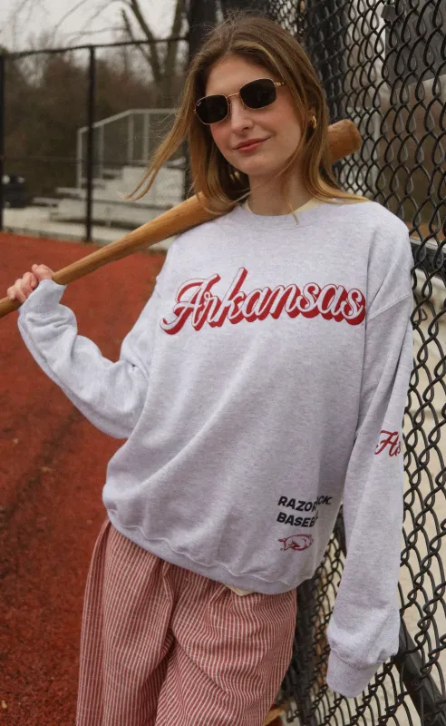 charlie southern: arkansas script sweatshirt sold by RIFFRAFF
