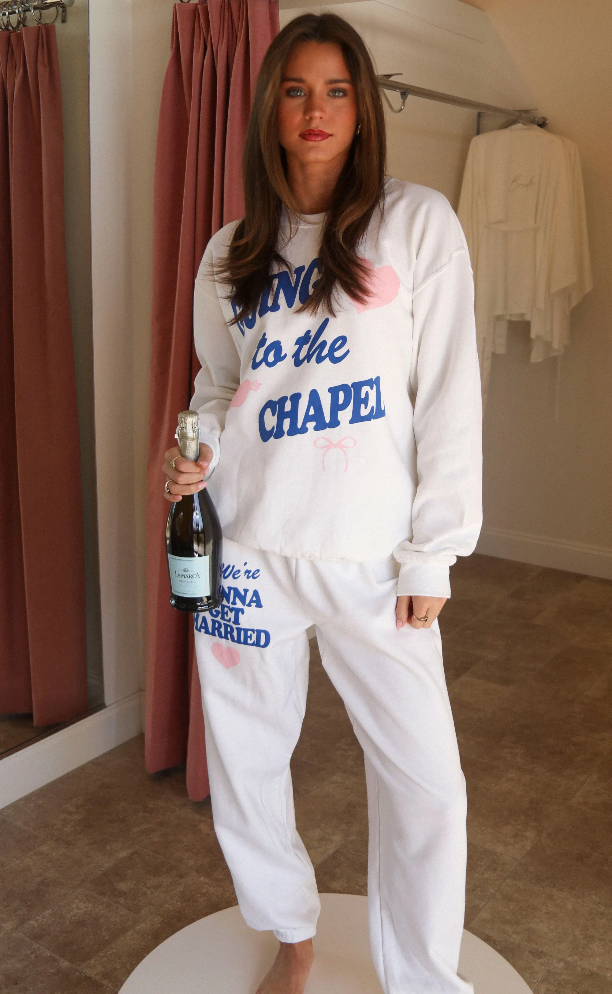 friday + saturday: going to the chapel sweatshirt sold by RIFFRAFF product image thumbnail 5