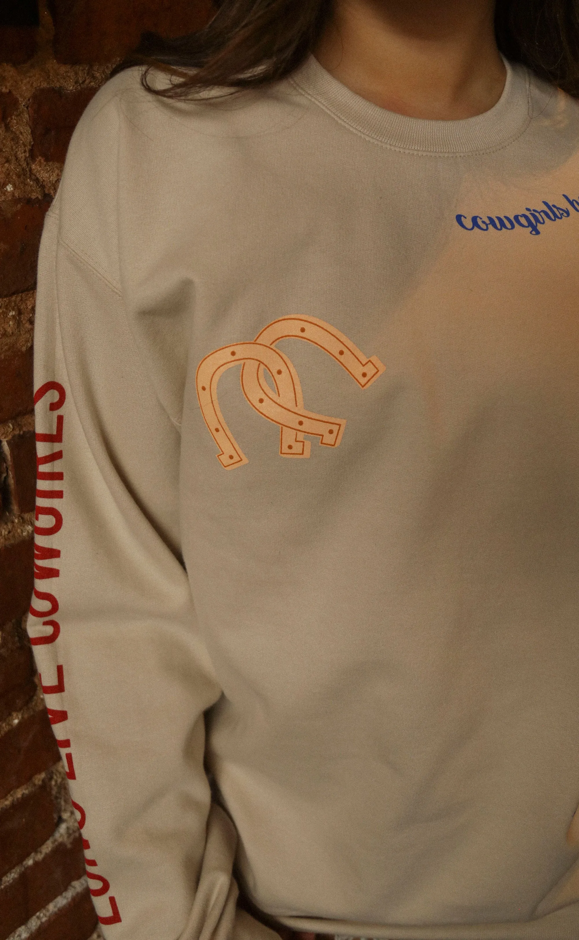 charlie southern: cowgirls patchwork sweatshirt sold by RIFFRAFF product image thumbnail 3
