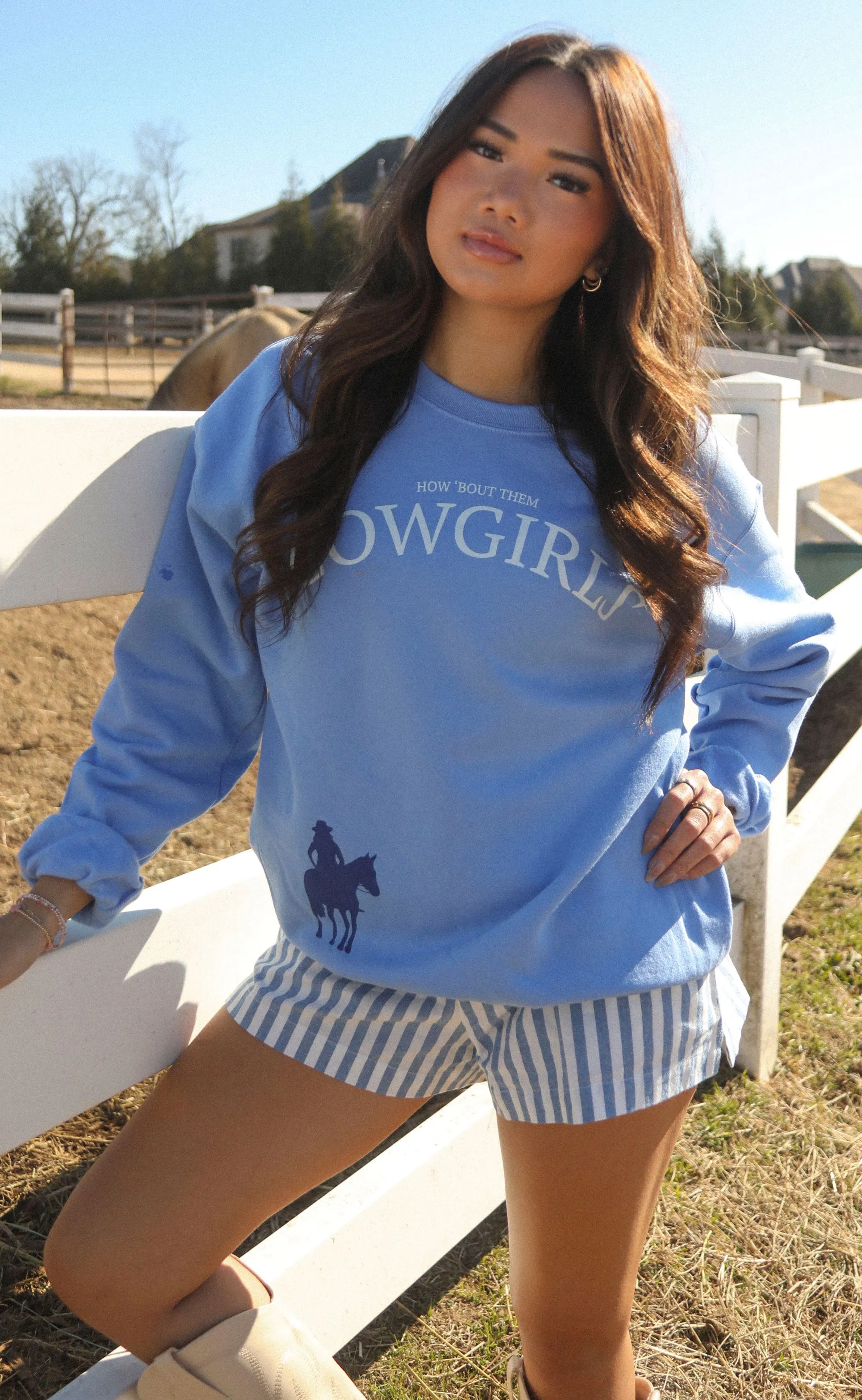 charlie southern: how bout them cowgirls sweatshirt sold by RIFFRAFF product image thumbnail 5