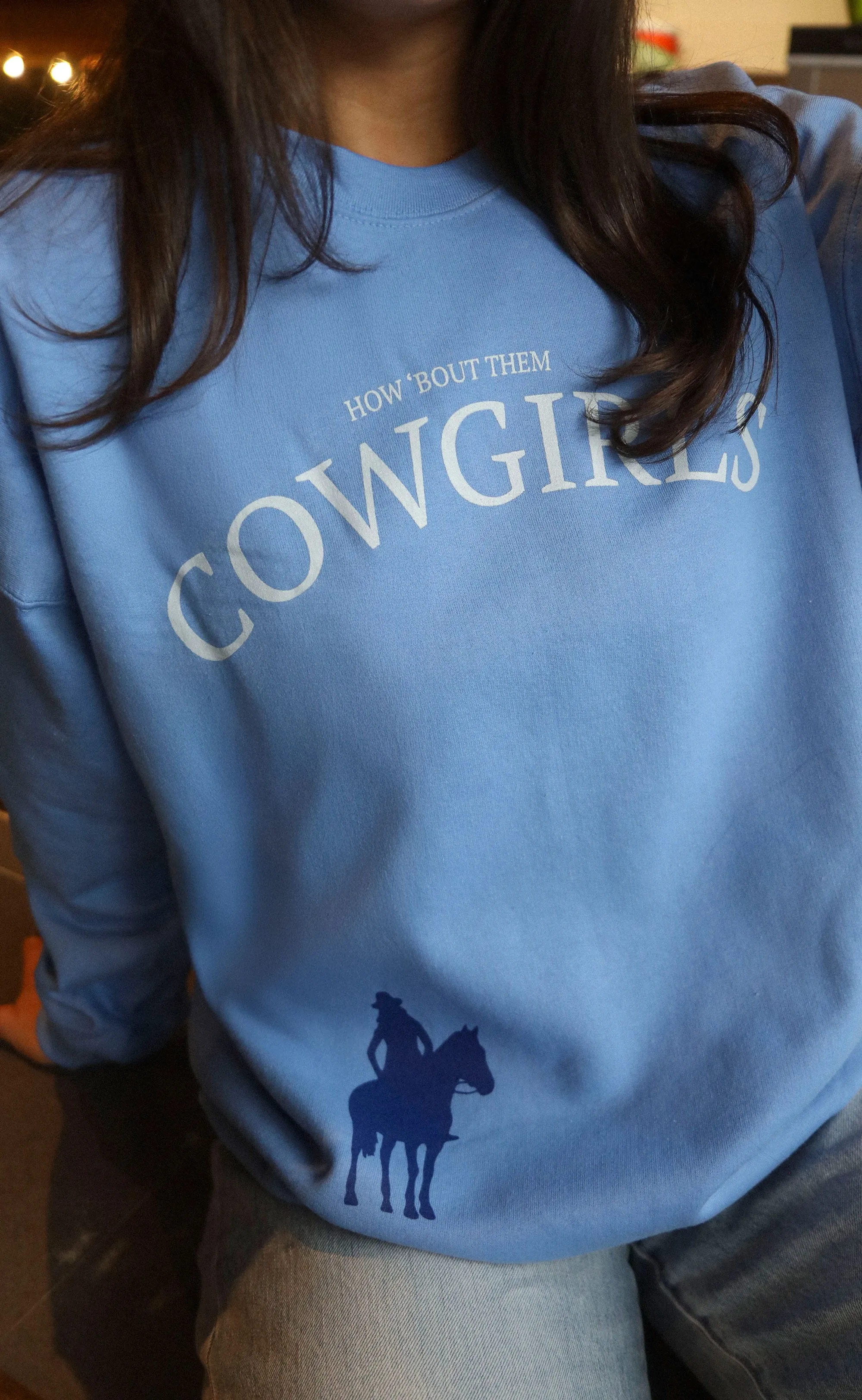 charlie southern: how bout them cowgirls sweatshirt sold by RIFFRAFF product image thumbnail 2
