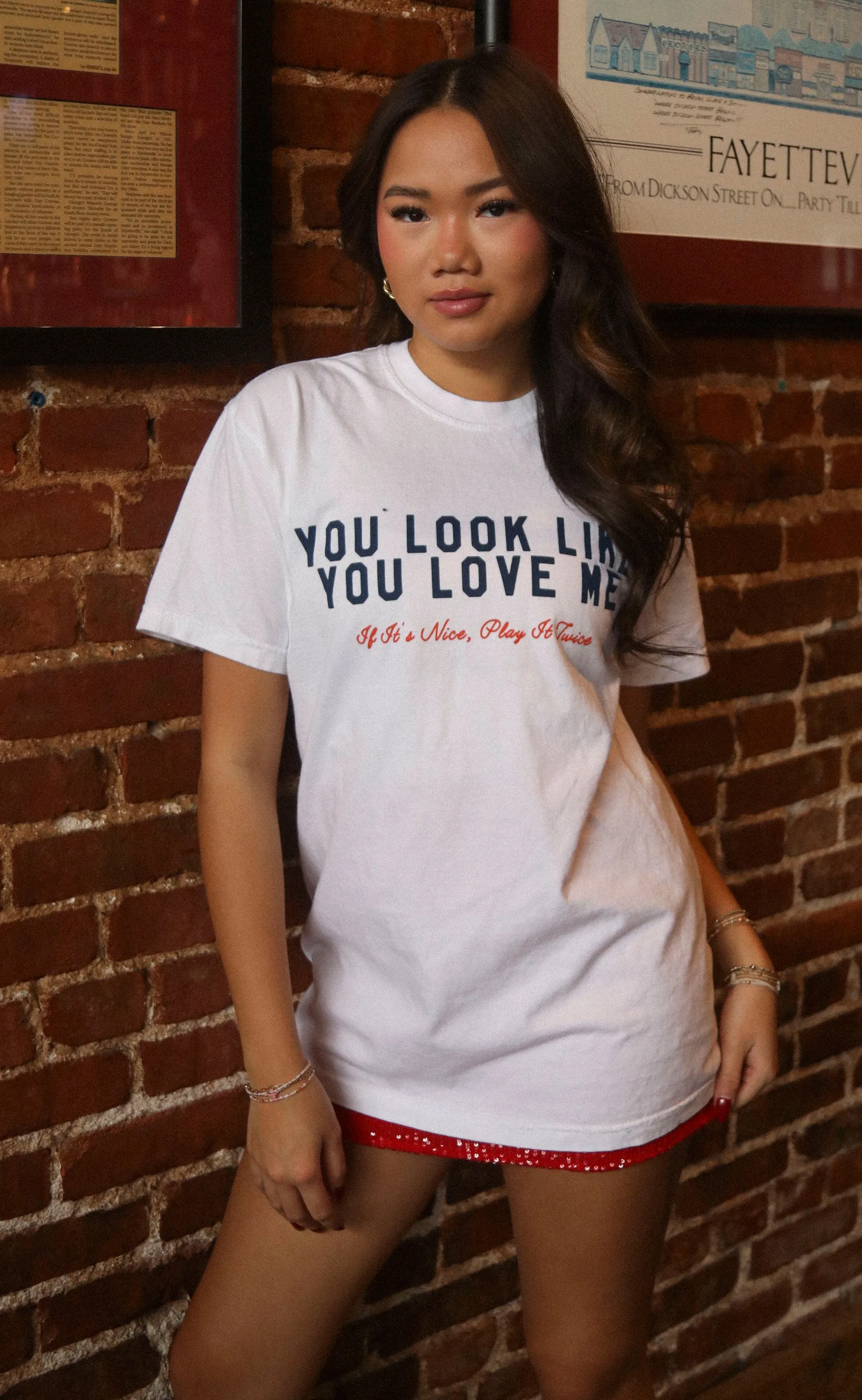 charlie southern: you look like you love me tee sold by RIFFRAFF product image thumbnail 5