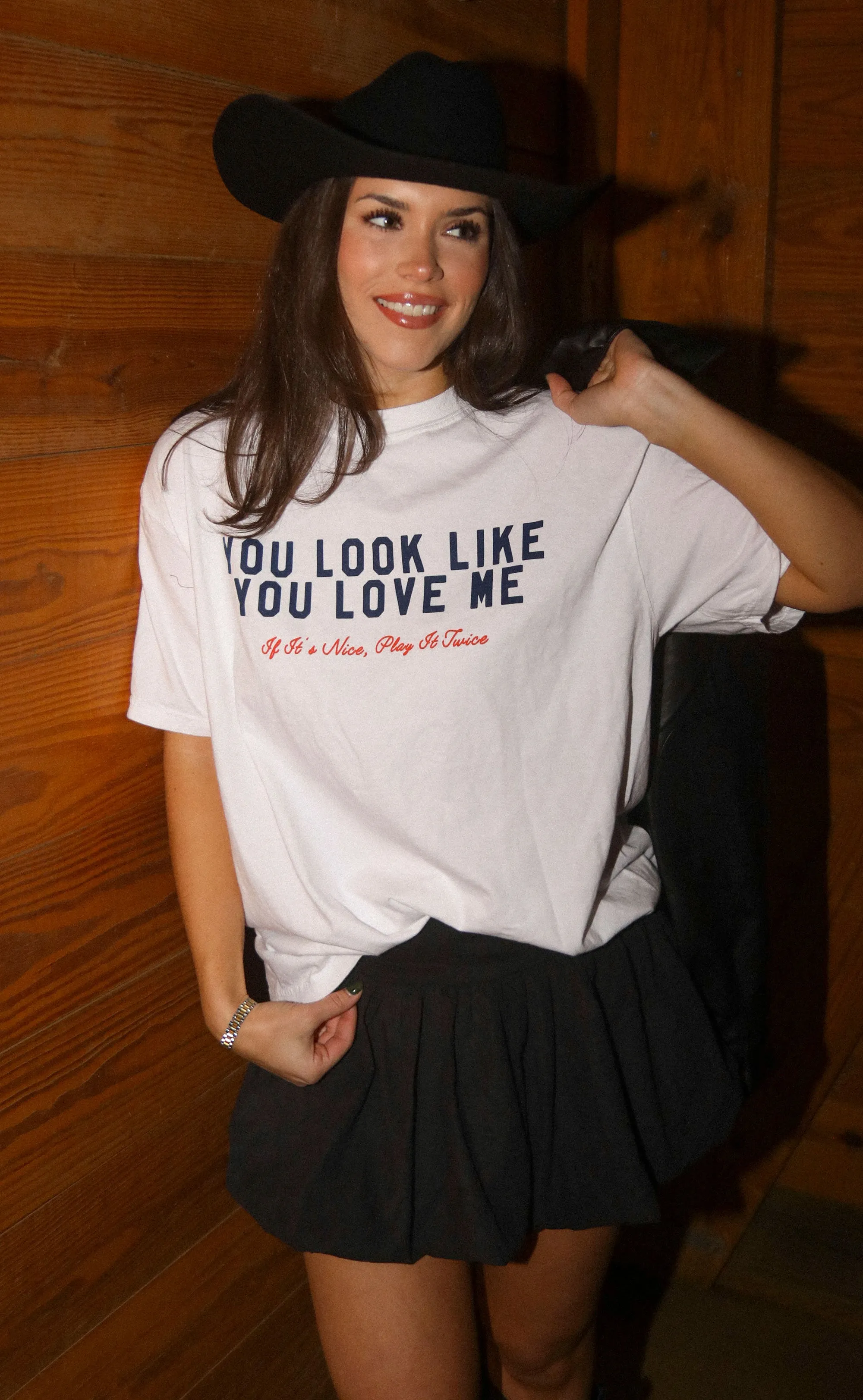 charlie southern: you look like you love me tee sold by RIFFRAFF product image thumbnail 3