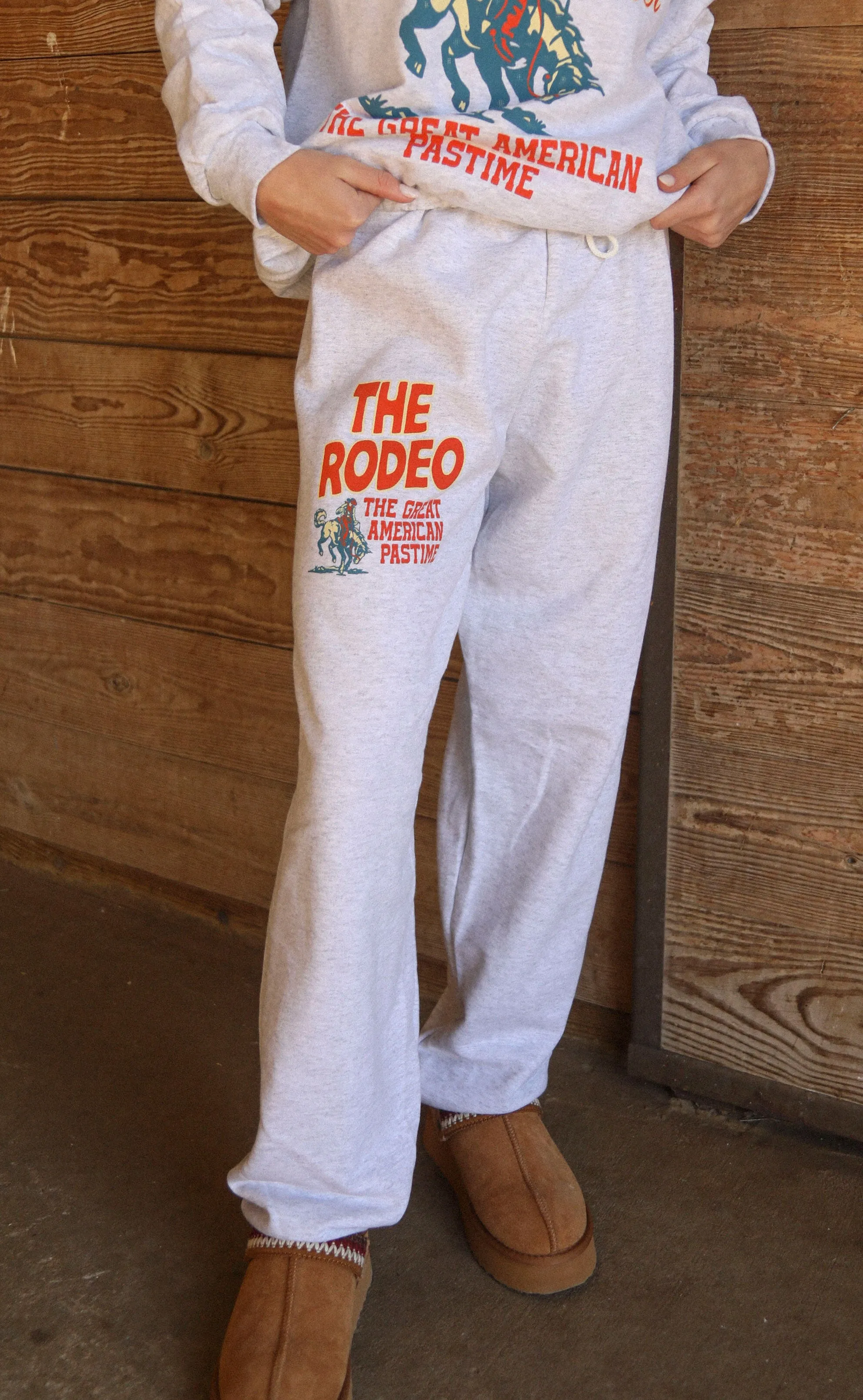 charlie southern: rodeo forever sweatpants sold by RIFFRAFF product image thumbnail 2