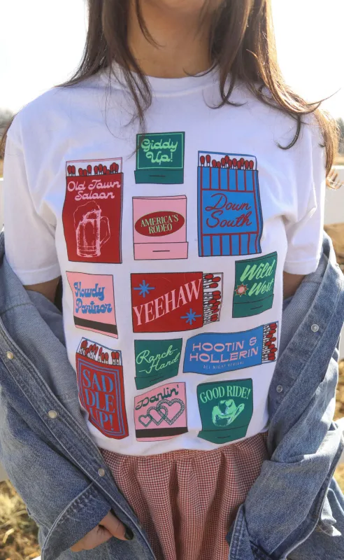 charlie southern: western matches tee sold by RIFFRAFF