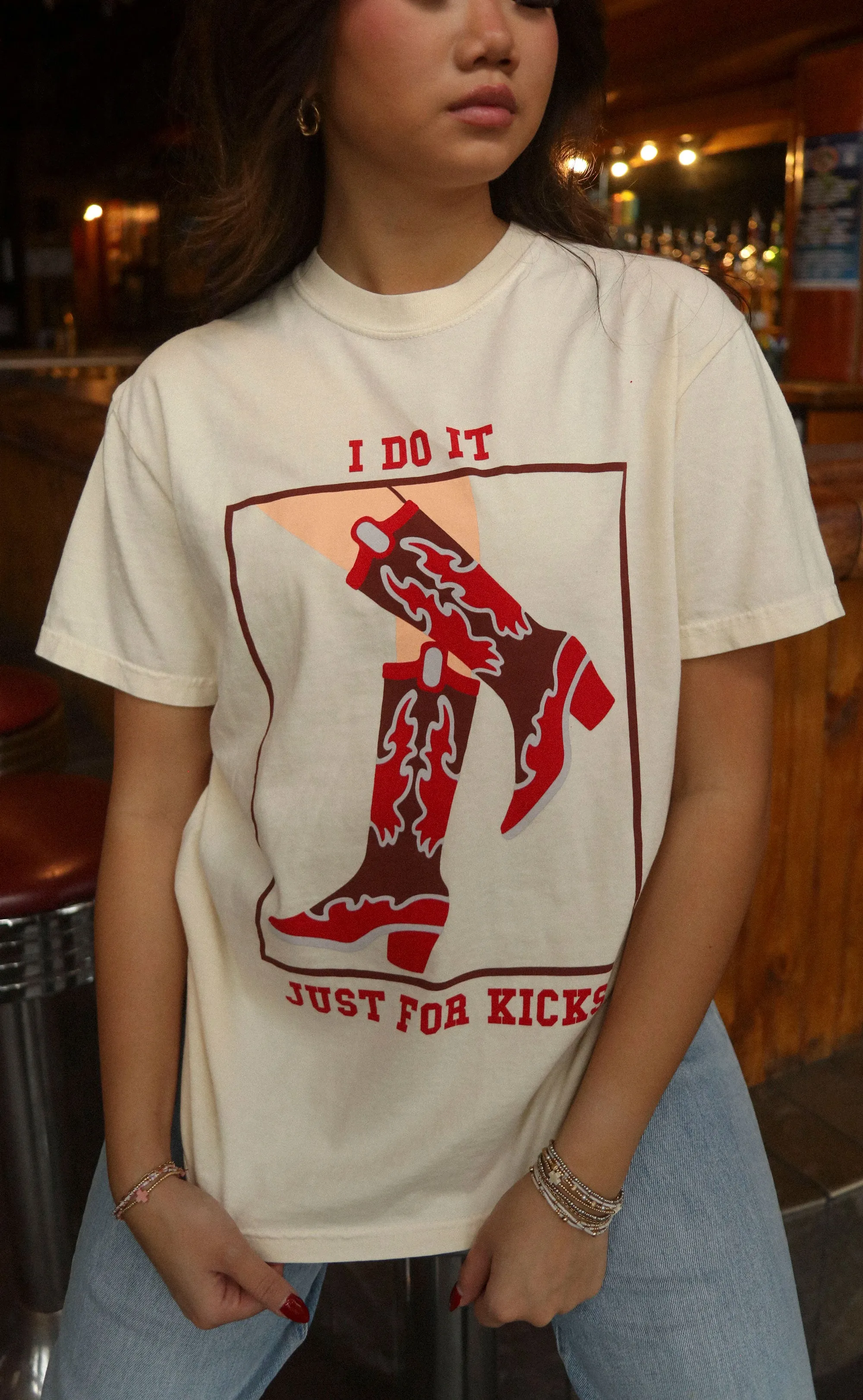 charlie southern: just for kicks tee sold by RIFFRAFF product image thumbnail 2