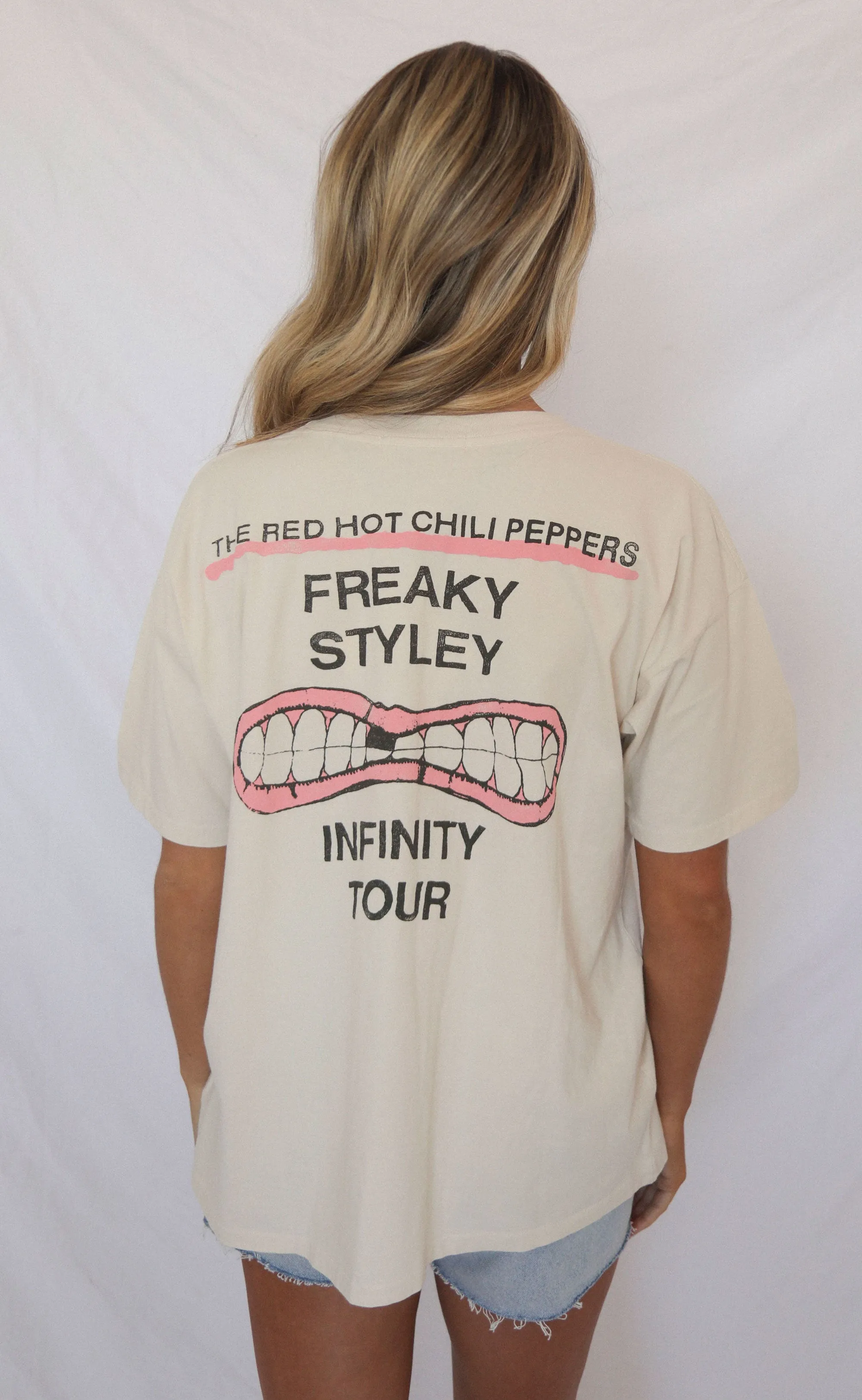 daydreamer: red hot chili peppers freaky styley merch tee sold by RIFFRAFF product image thumbnail 4