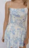 birds of a feather mini dress - chinoiserie sold by RIFFRAFF