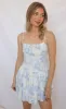 birds of a feather mini dress - chinoiserie sold by RIFFRAFF
