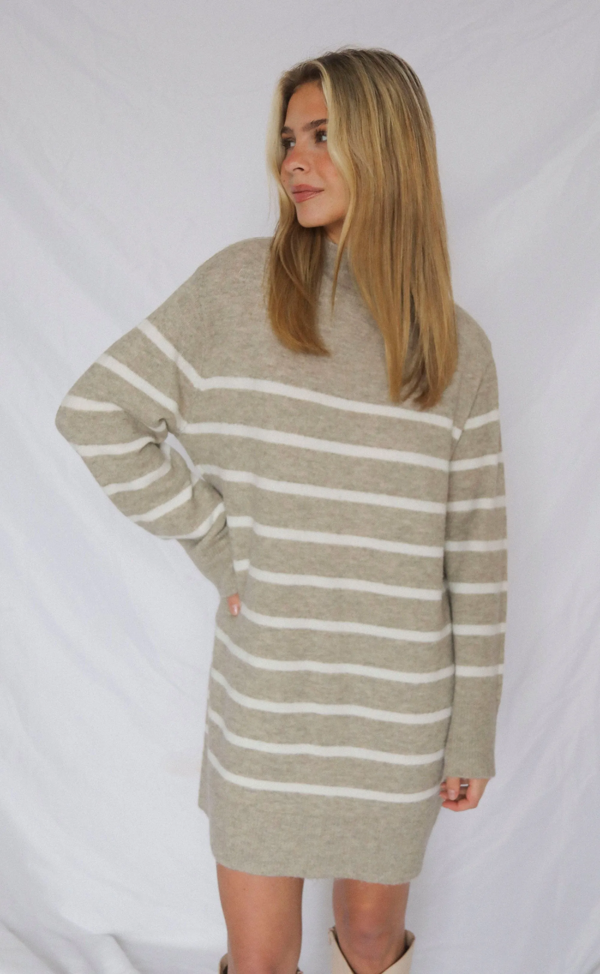 z supply: fin stripe sweater dress sold by RIFFRAFF product image thumbnail 2