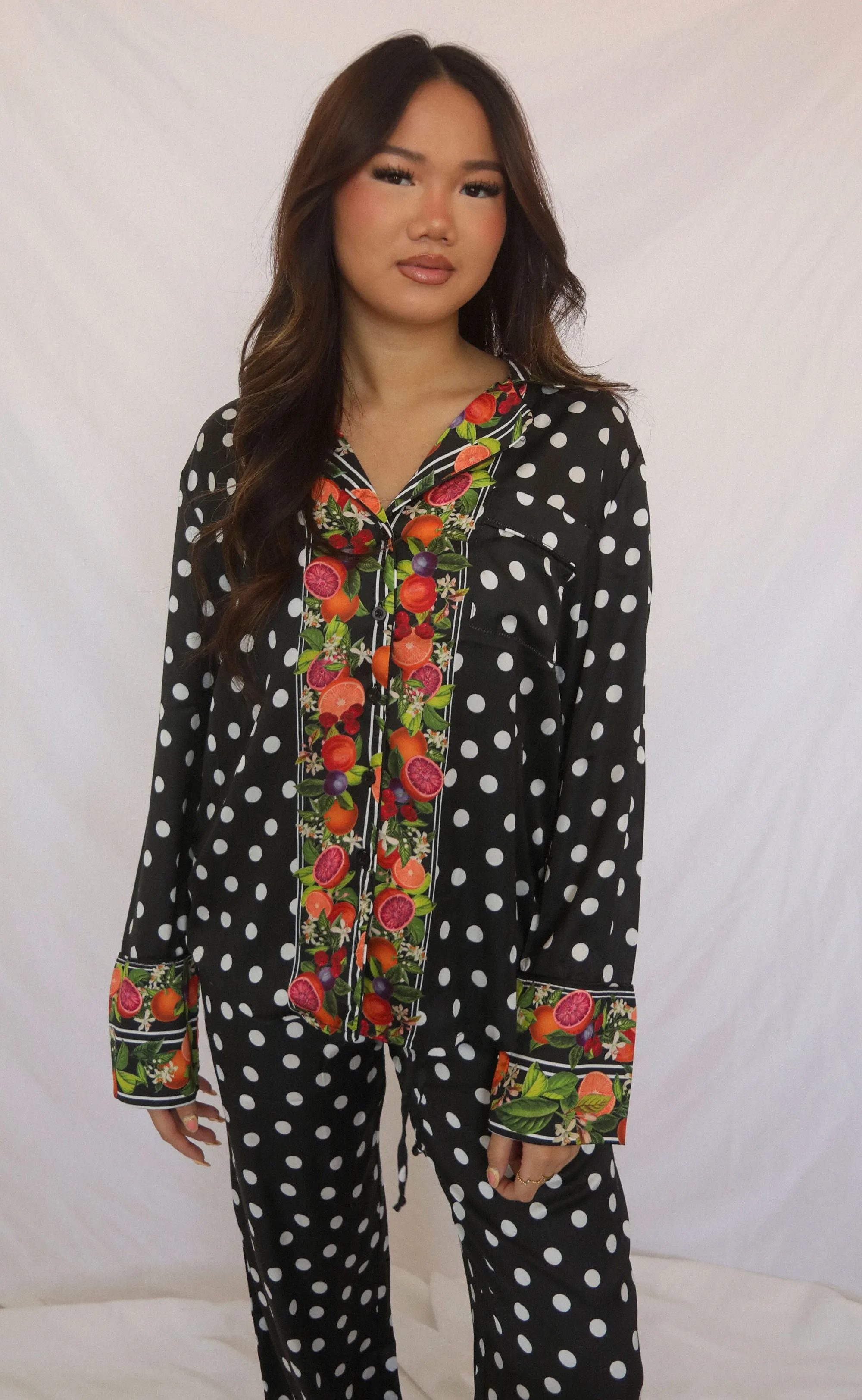 show me your mumu: classic pj set - tropical sangria sold by RIFFRAFF