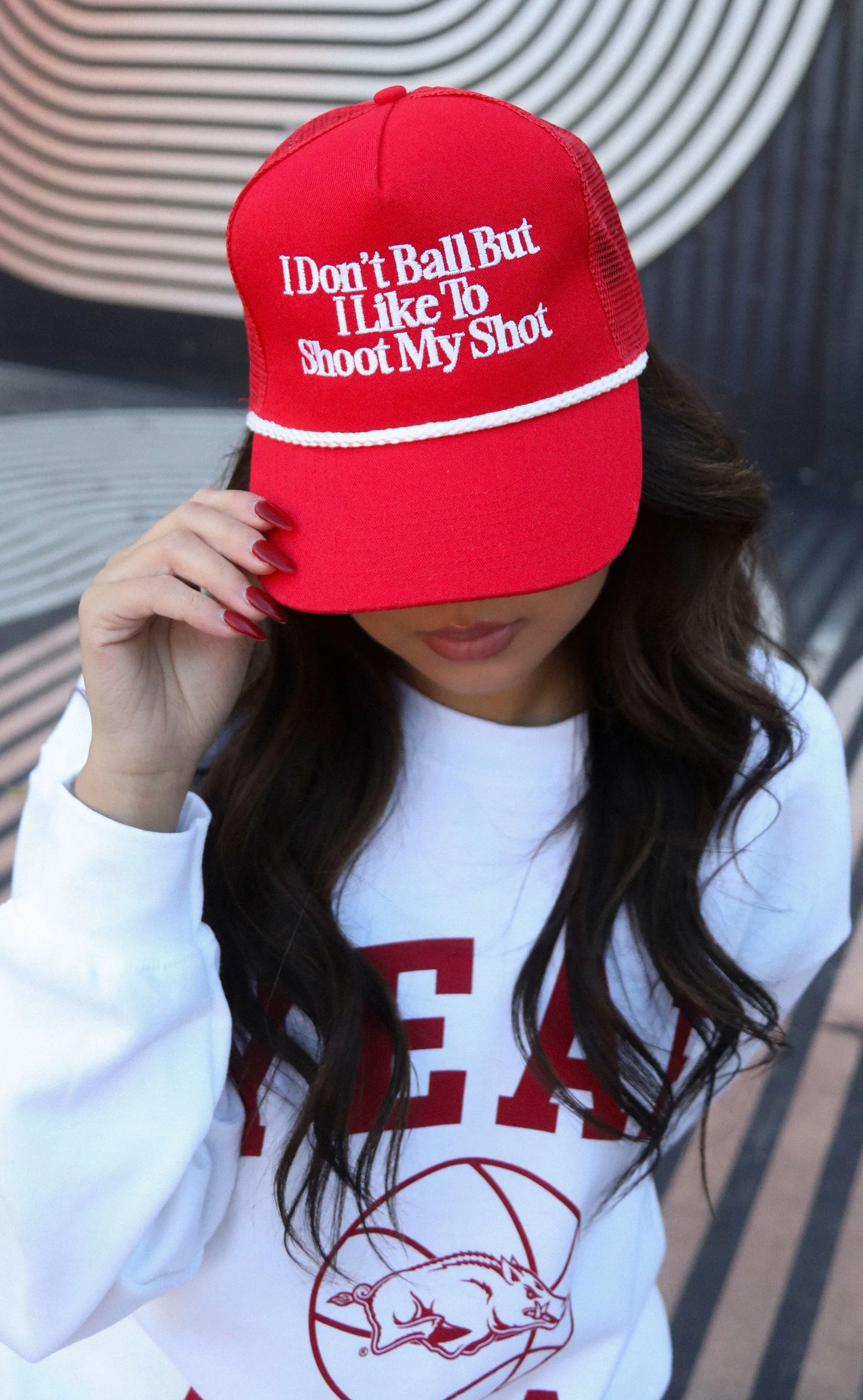 charlie southern: shoot your shot trucker hat sold by RIFFRAFF